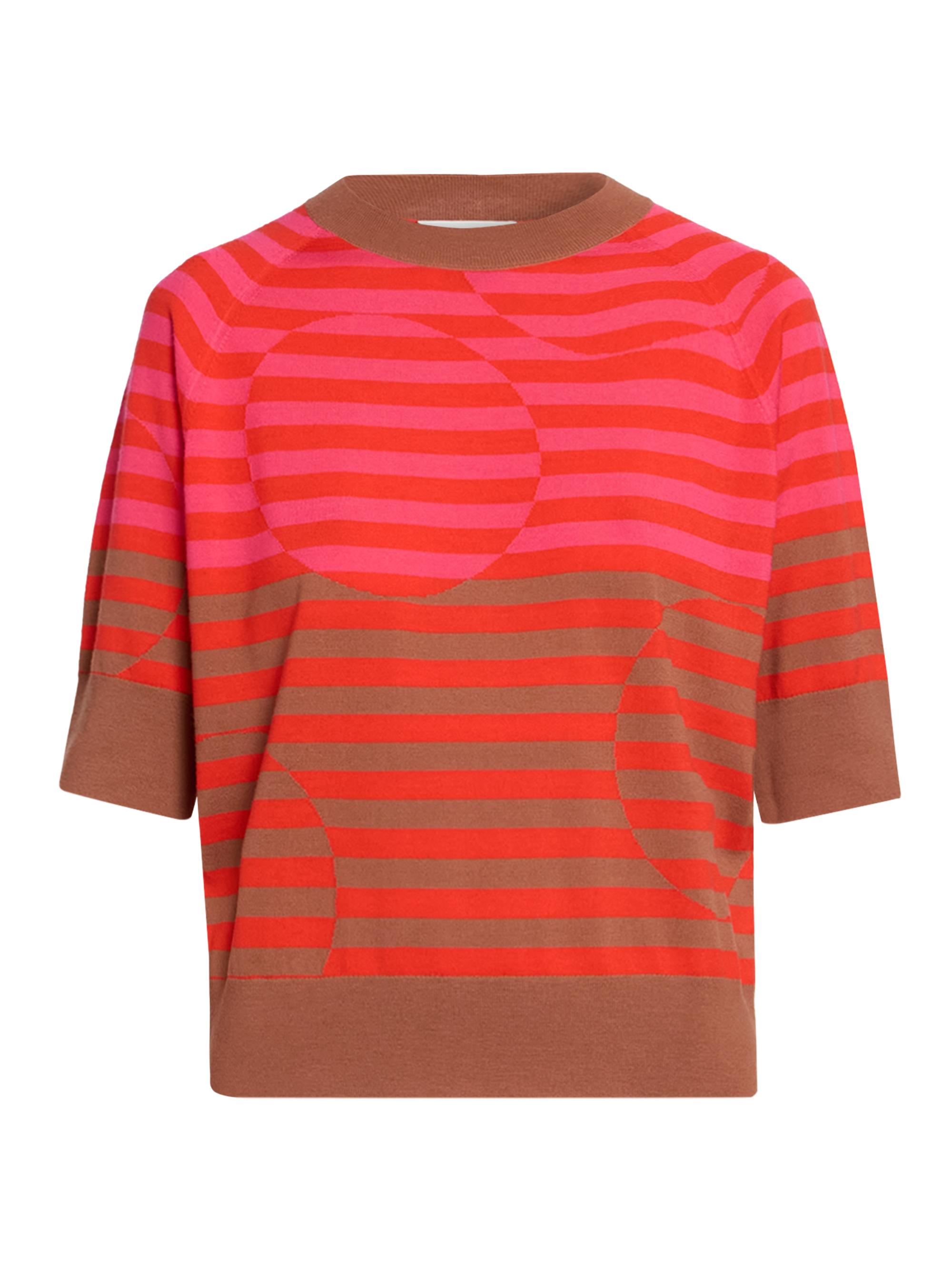 Dries Van Noten Tuan Embellished Wool Short-Sleeve Sweater | Saks