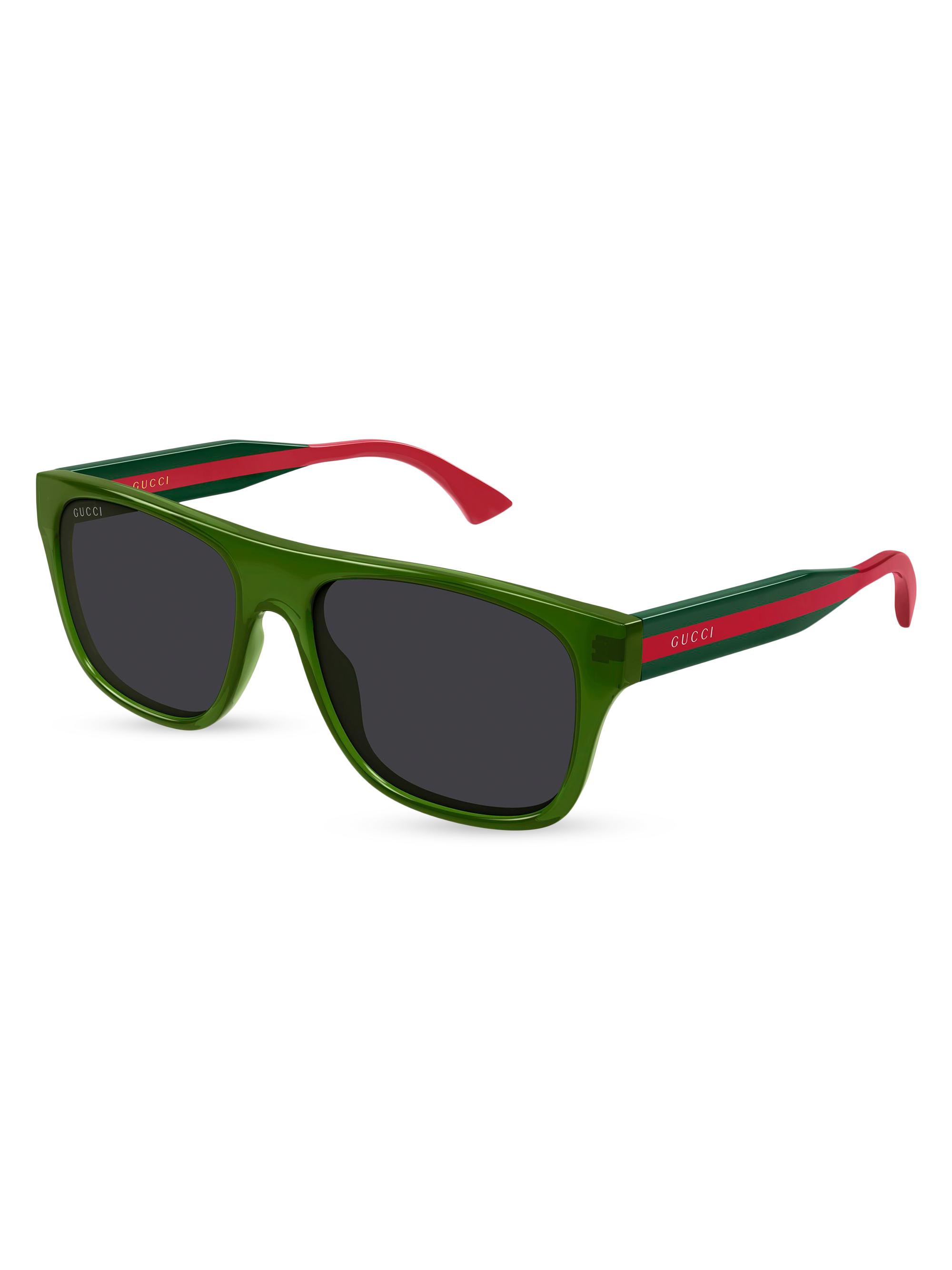 Gucci New Light Metal 54MM Square Sunglasses | Saks Fifth Avenue