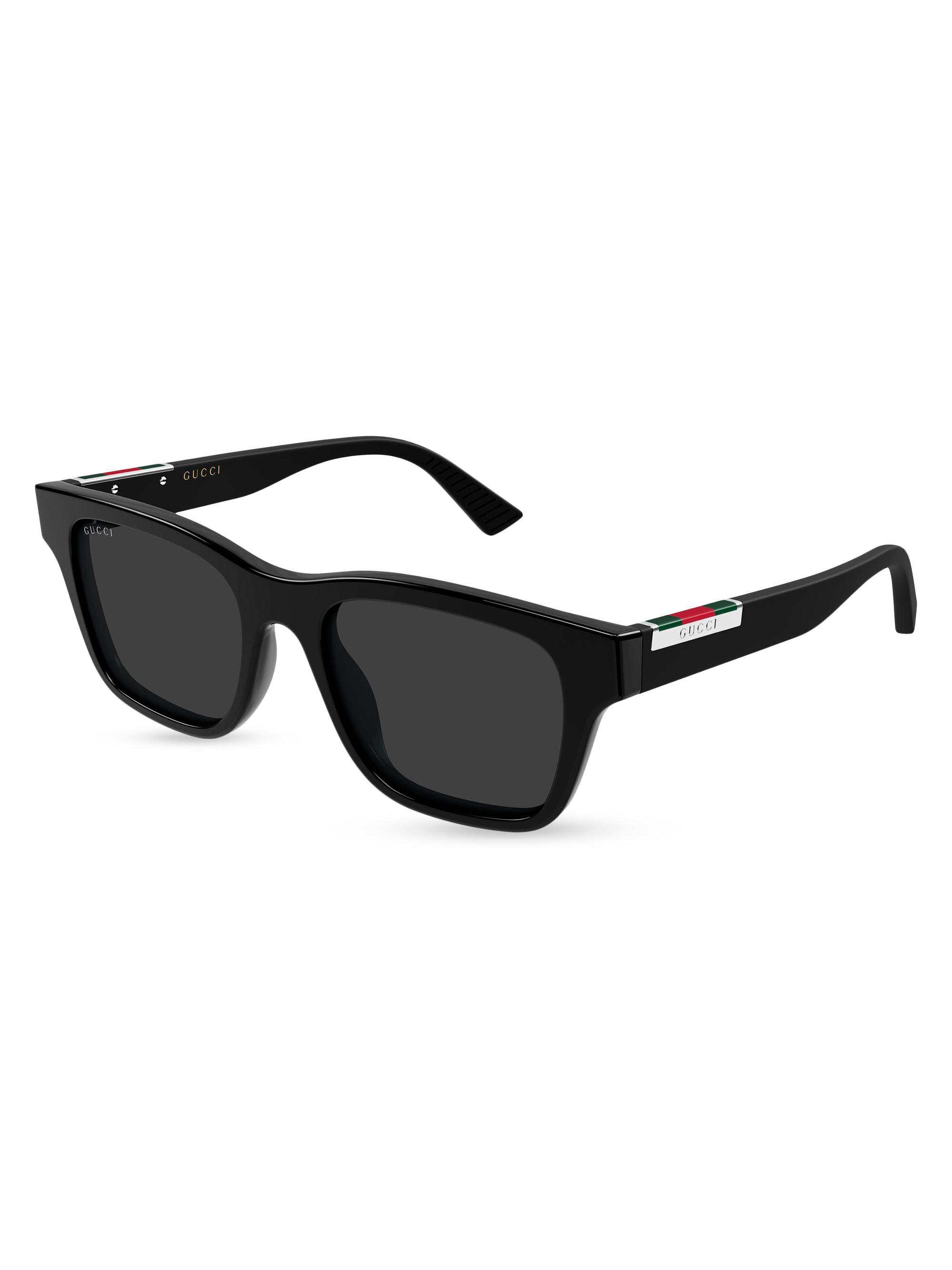 Gucci Gucci Lacquered 54MM Squared Sunglasses | Saks Fifth Avenue