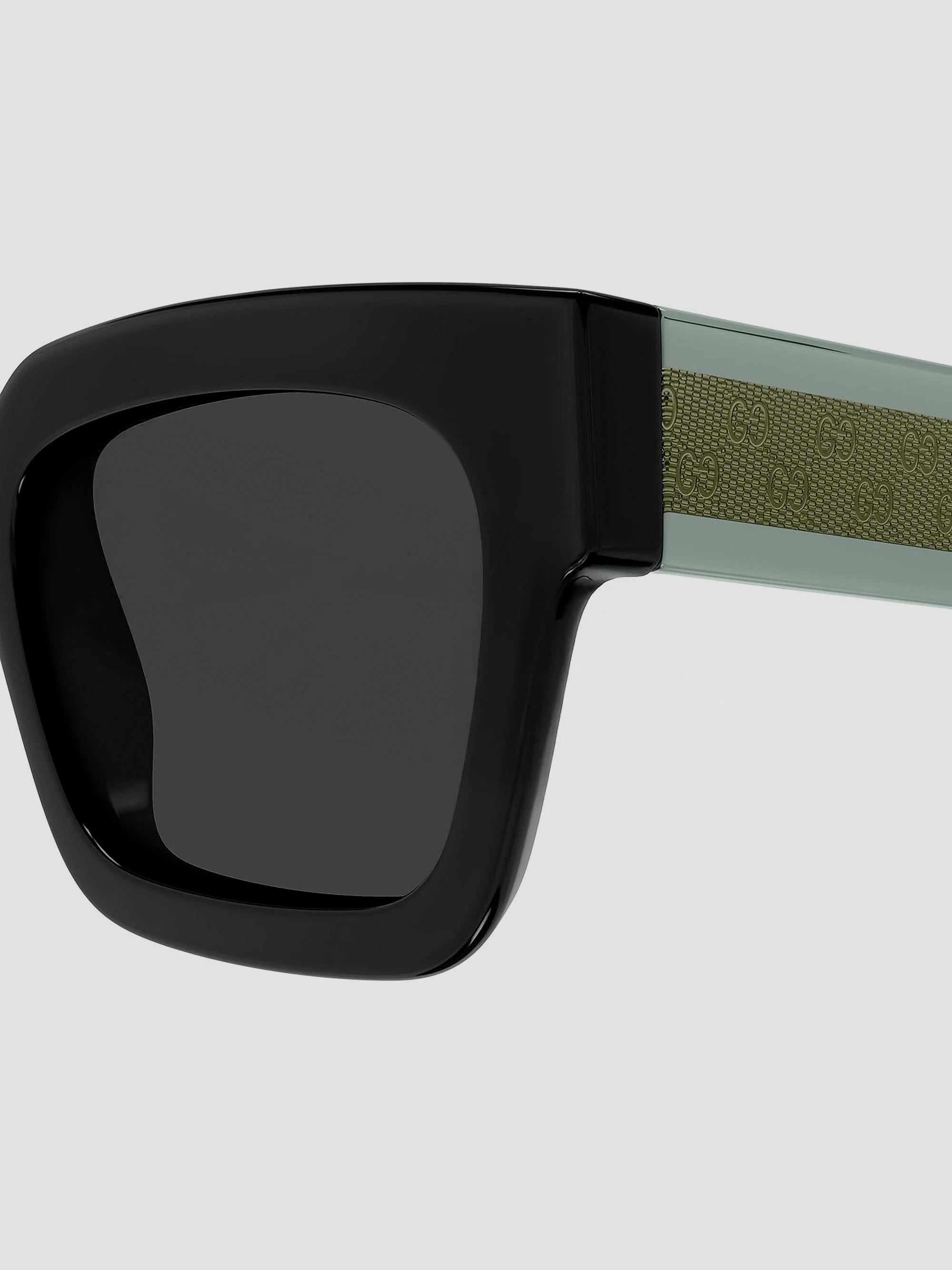 Gucci Monogram Wirecore 53MM Rectangular Sunglasses | Saks Fifth