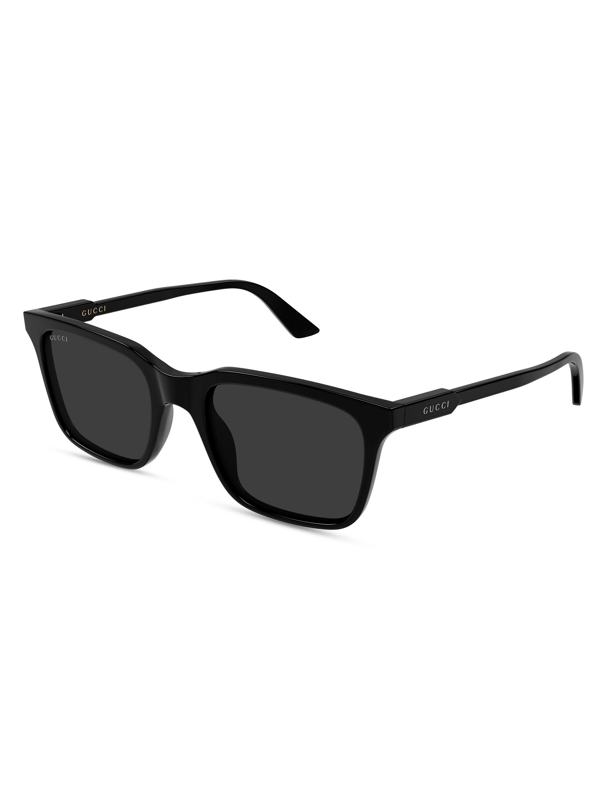 極美品　SAINT LAURENT　SL252　ミラーブラックレンズ・フレーム Saint Laurent 57mm Acetate Semi-Shield Sunglasses | Neiman Marcus