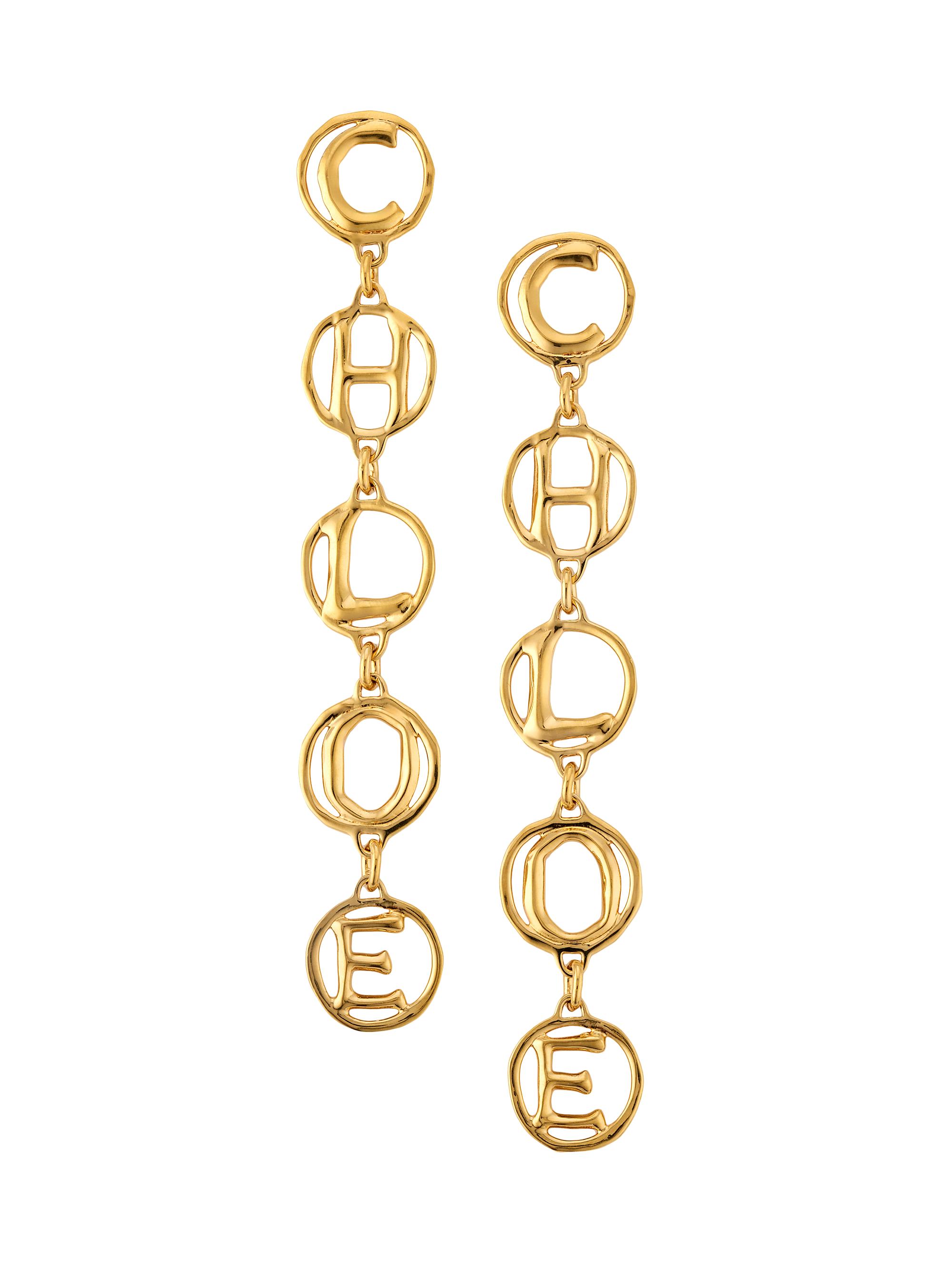 Chloé Women's  Goldtone Drop Earrings - Vintage Gold