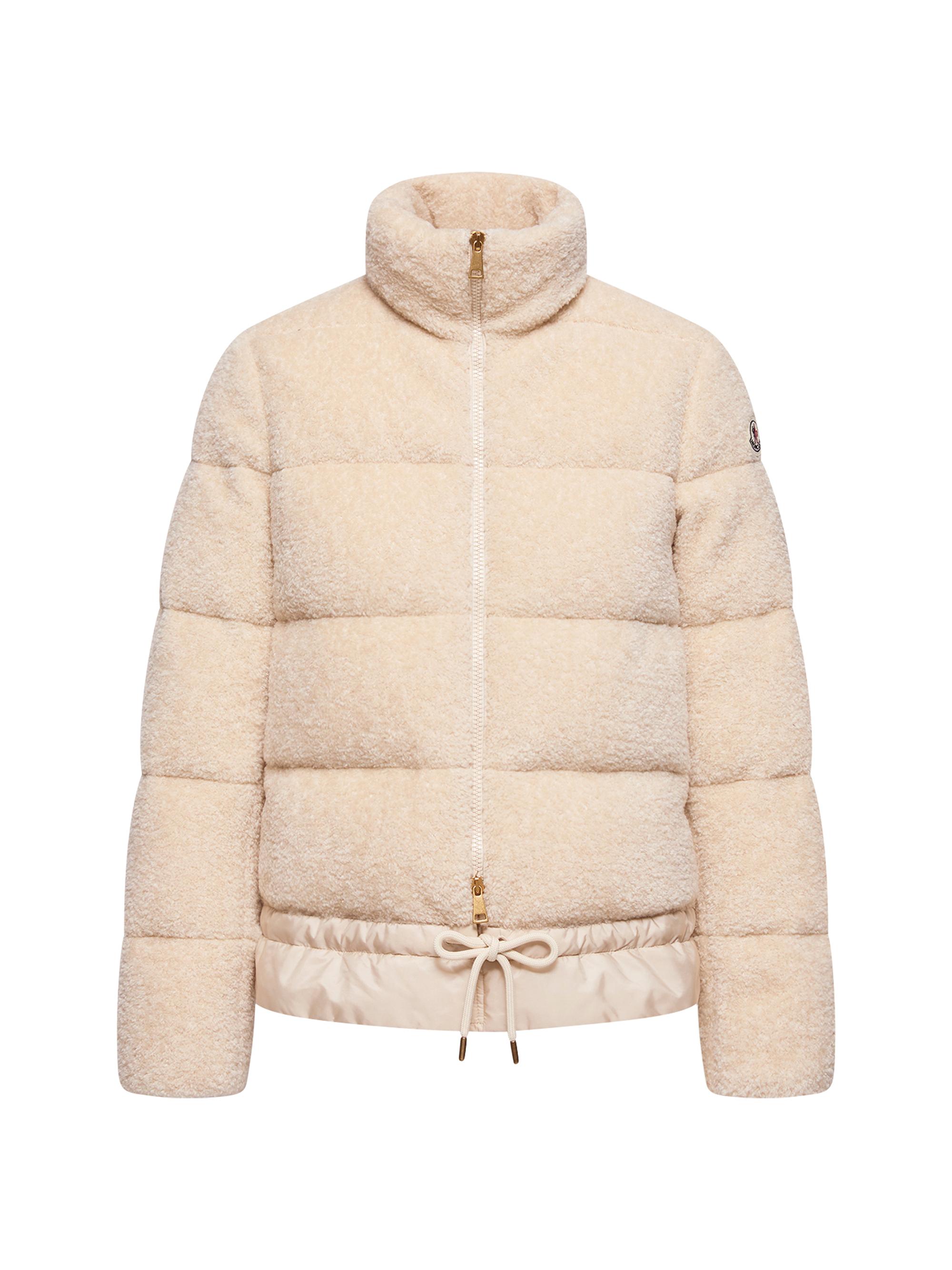 Moncler Women's Cedre Puffer Coat in Teddy - Beige