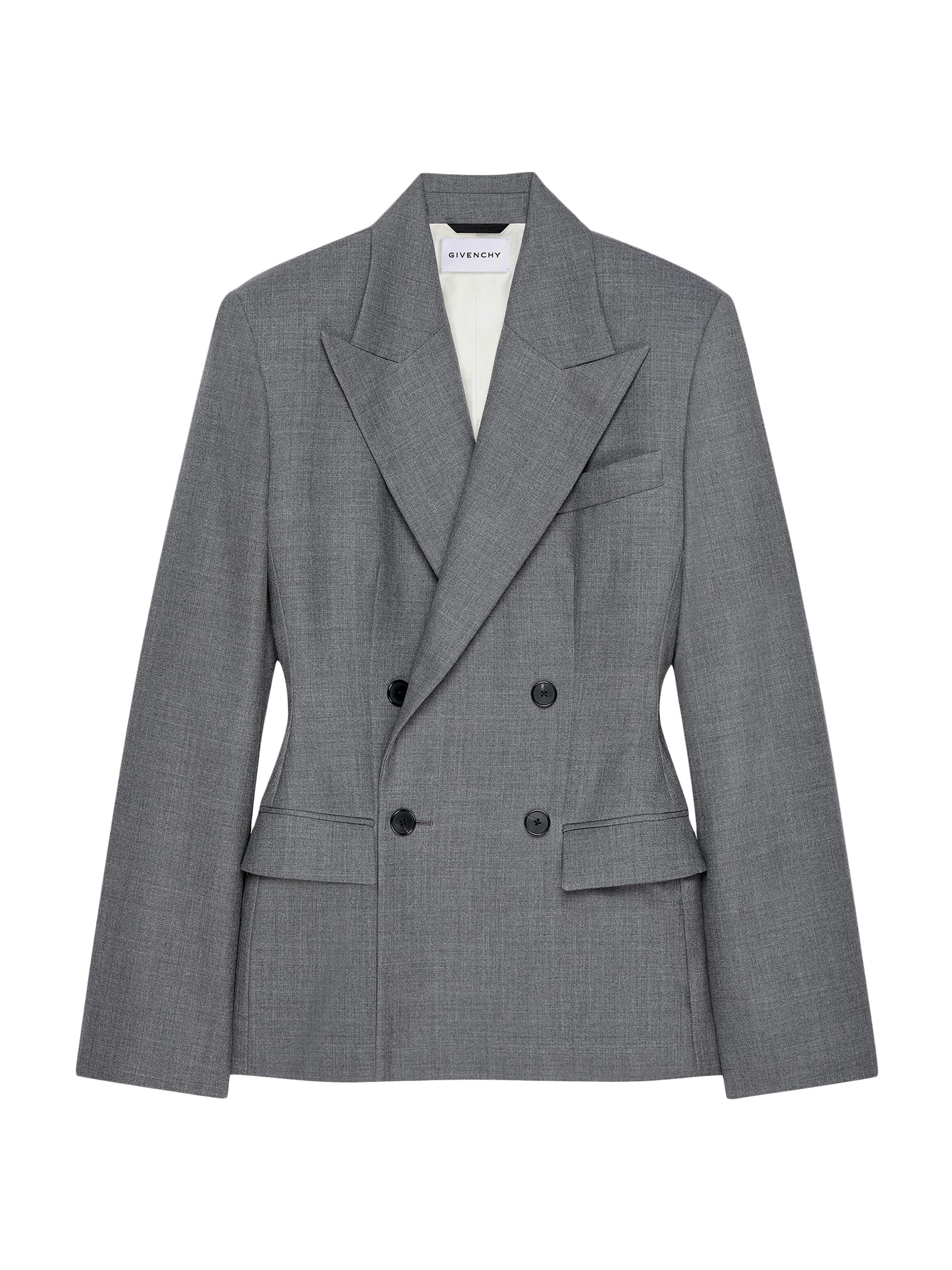 Givenchy Women's Jacket in Wool - Medium Grey