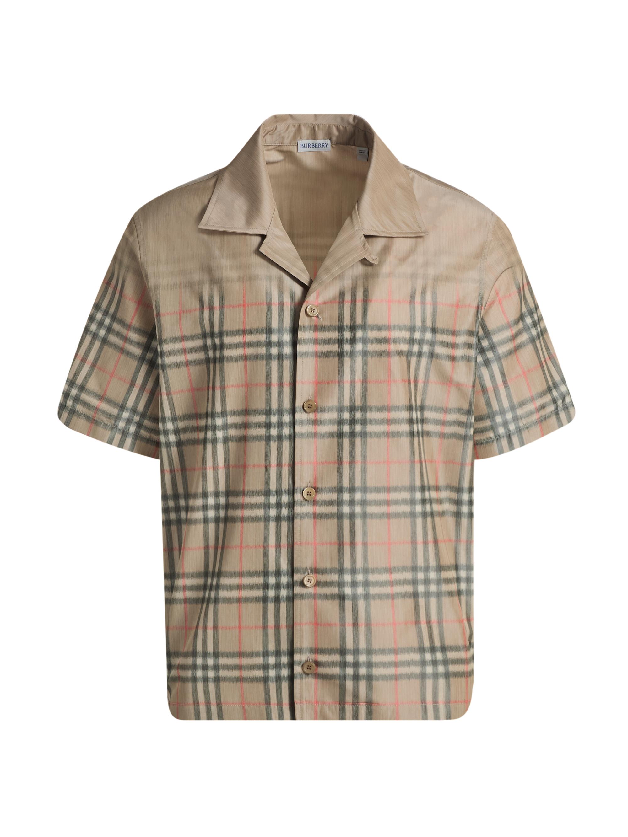 Burberry Check Cotton Shirt | Saks Fifth Avenue
