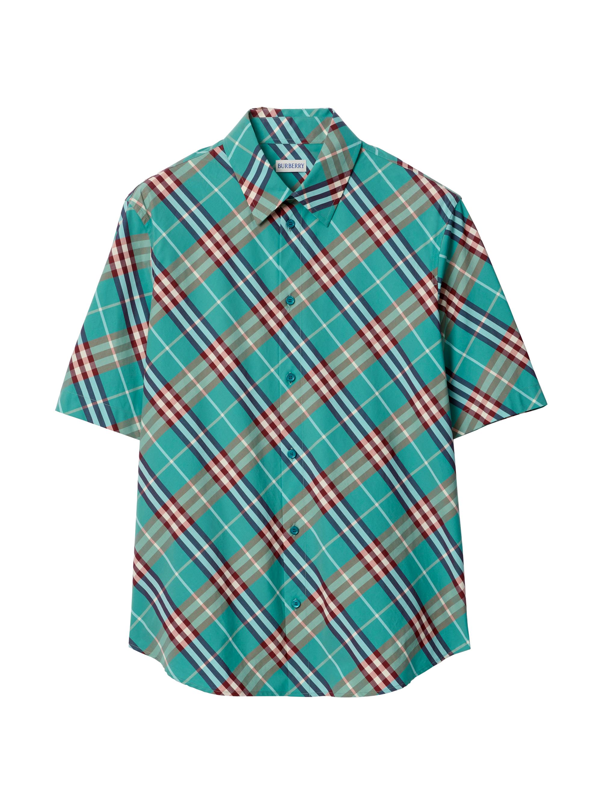 Burberry Striped Cotton Short-Sleeve Shirt | Saks Fifth Avenue