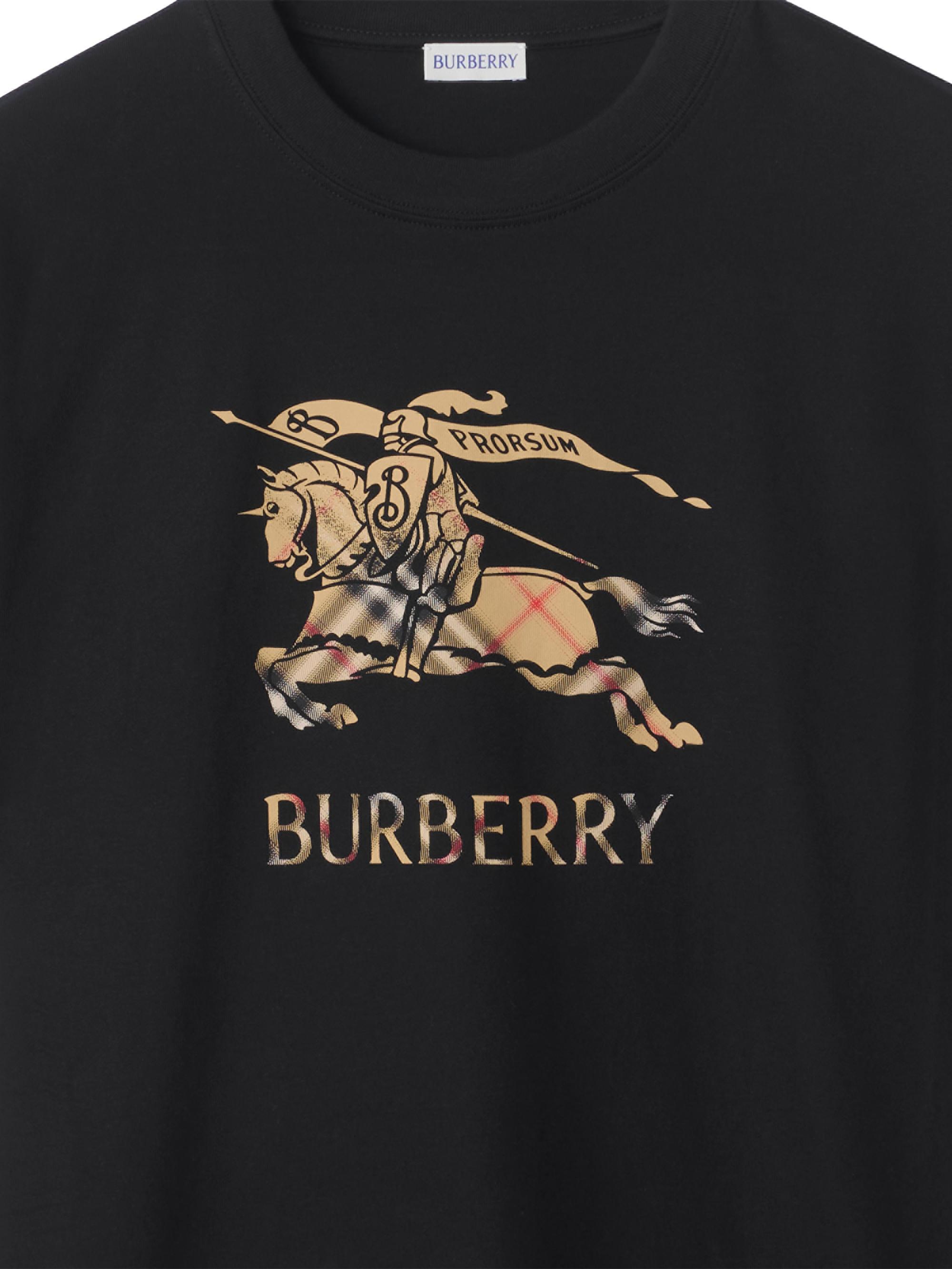 Burberry Seth EKD Crewneck T-Shirt | Saks Fifth Avenue