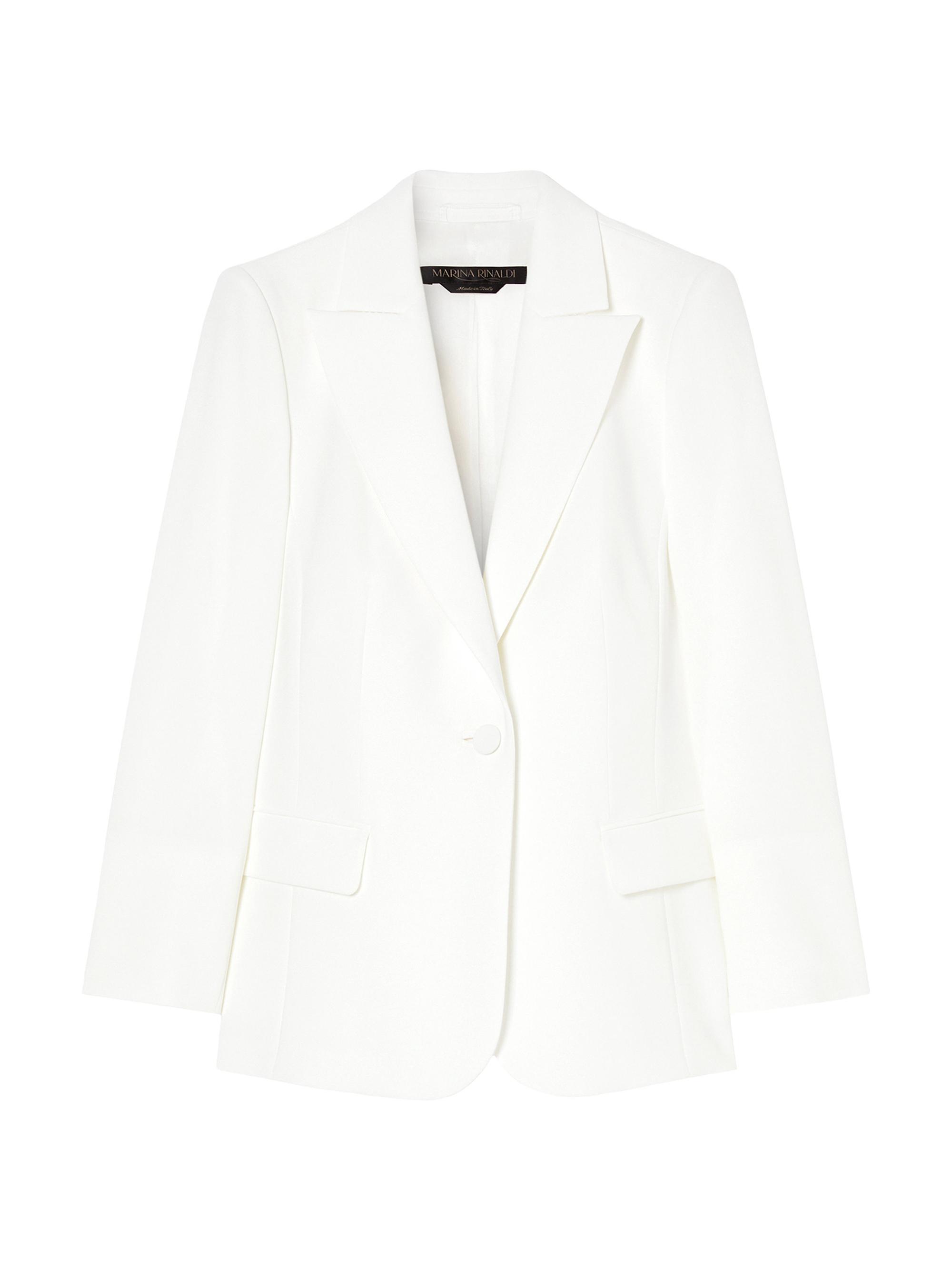 Marina Rinaldi Women's Cady Blazer Jacket - White