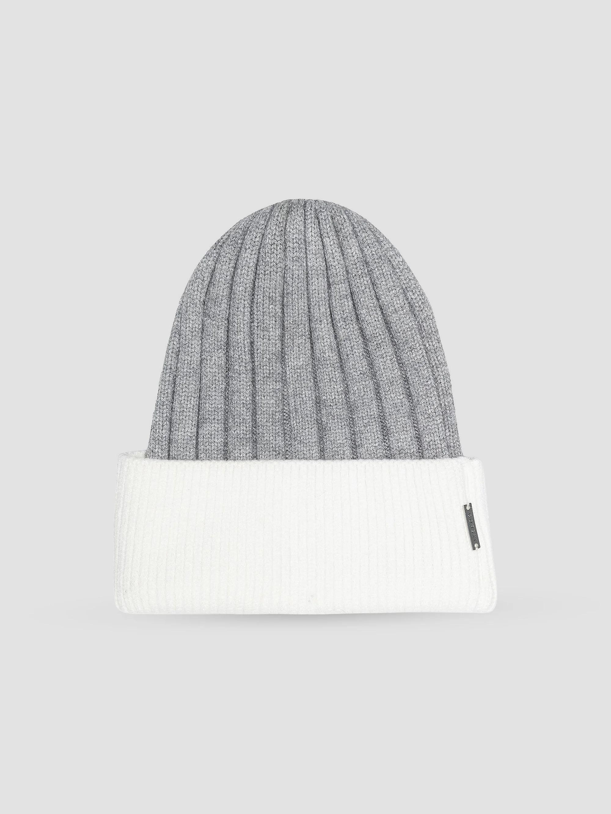 Rag & Bone| Silver BLAKE METALLIC Beanie CAP| NWOT| $128 Retail rag & bone Blake Metallic Rib-Knit Wool Beanie | Saks Fifth  main image 2