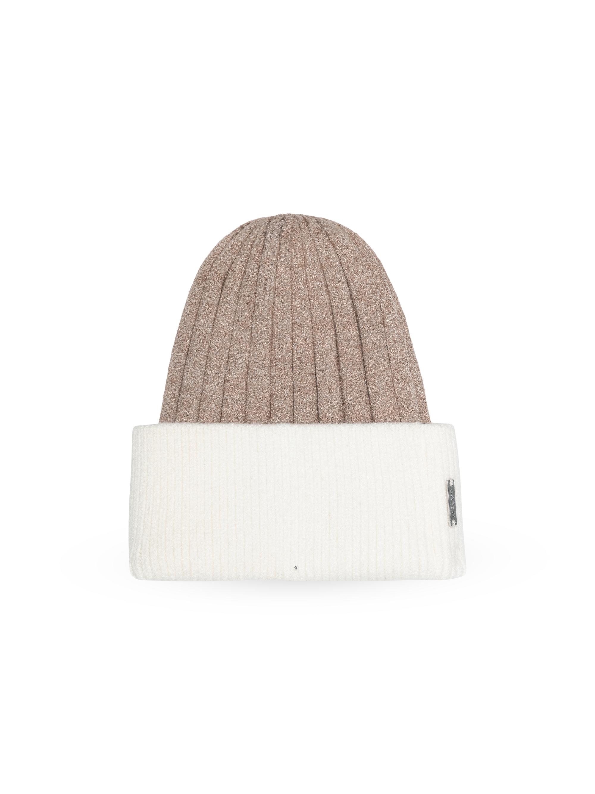 Gorski Women's Knit Hat - White Pink