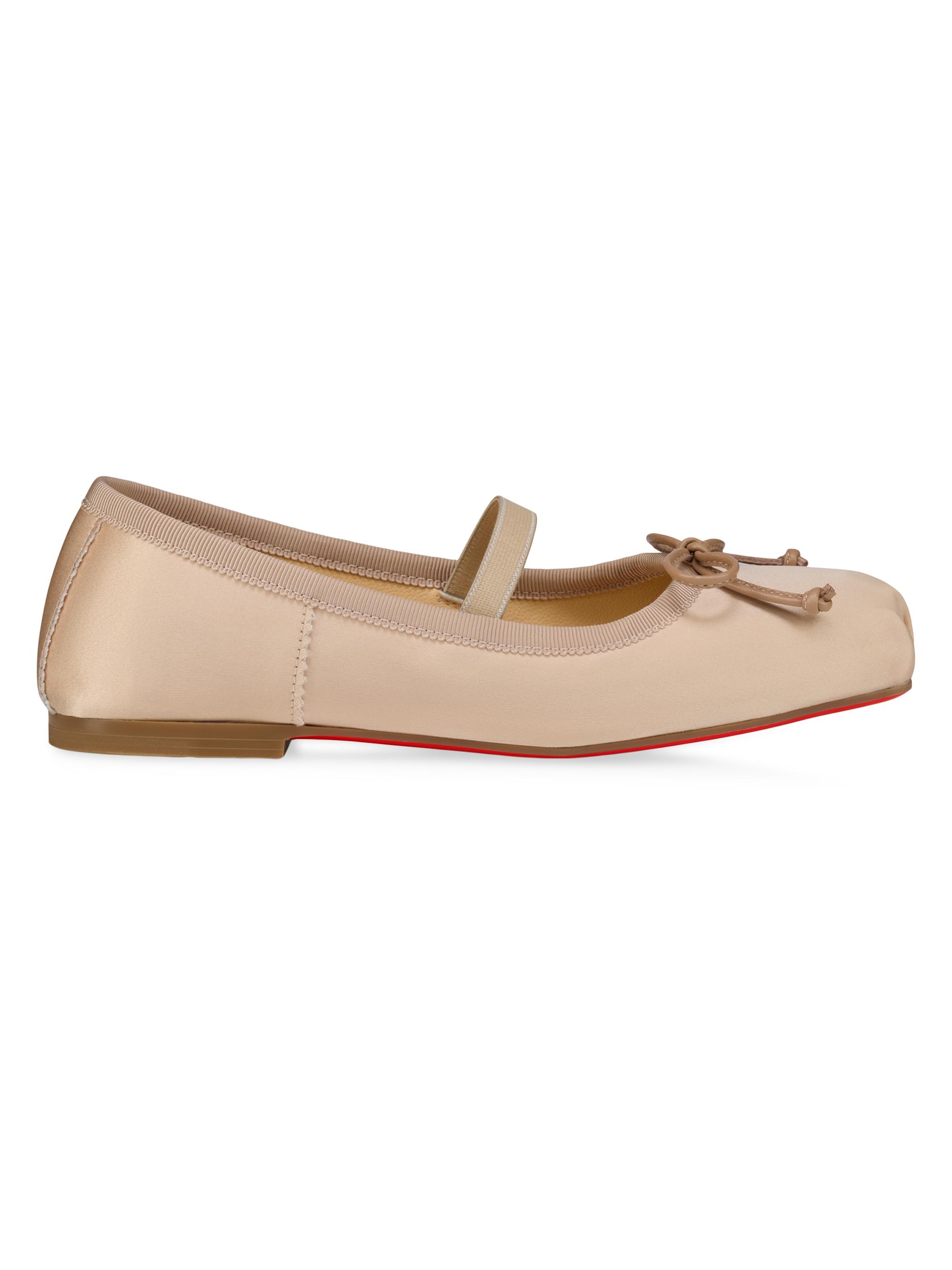 Christian Louboutin Little Girl's & Girl's Baballet Shoes - Blush 3.5 (Child)