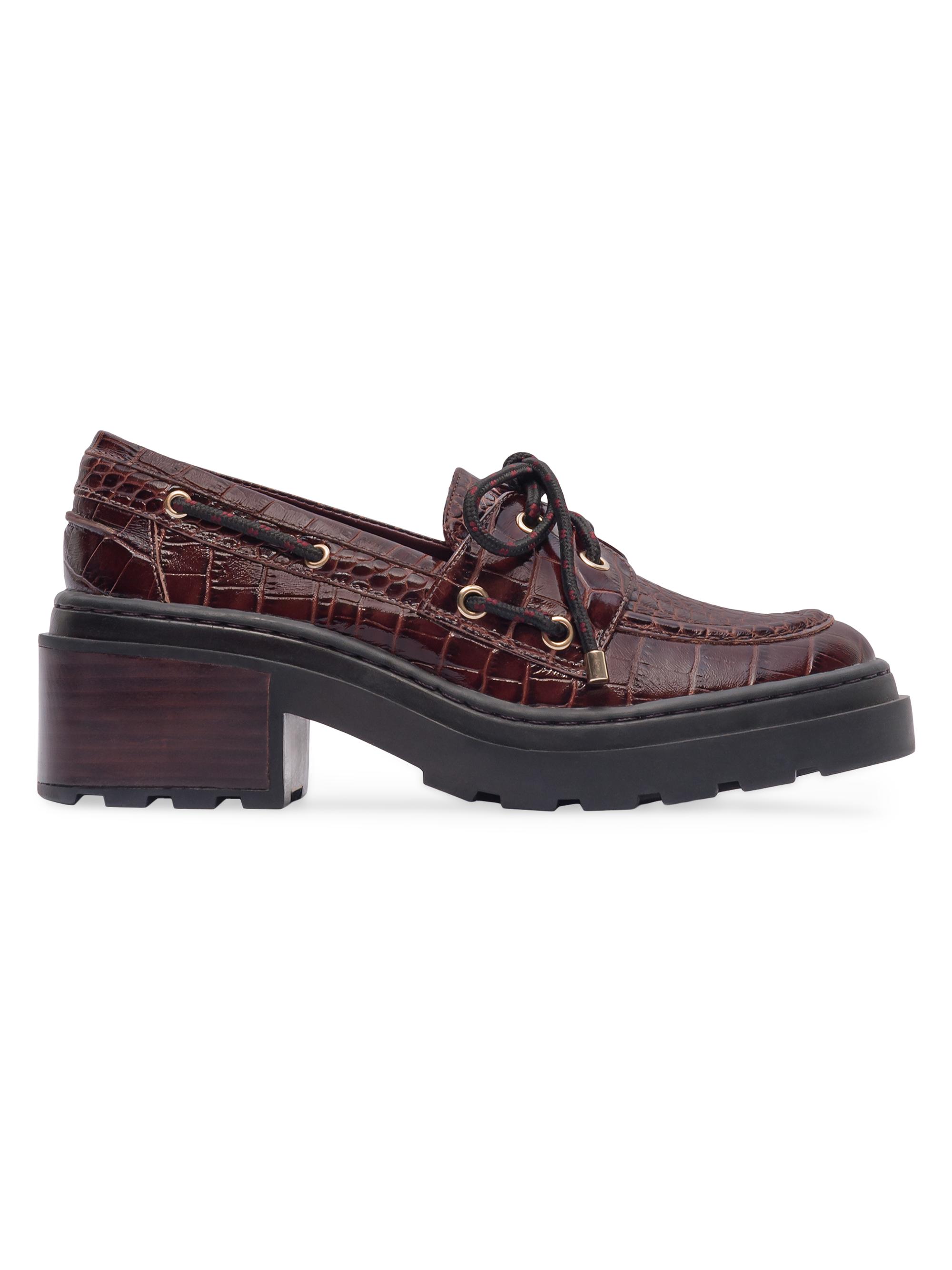 Bernardo Women's Nico Boat Loafers - Chocolate Wine