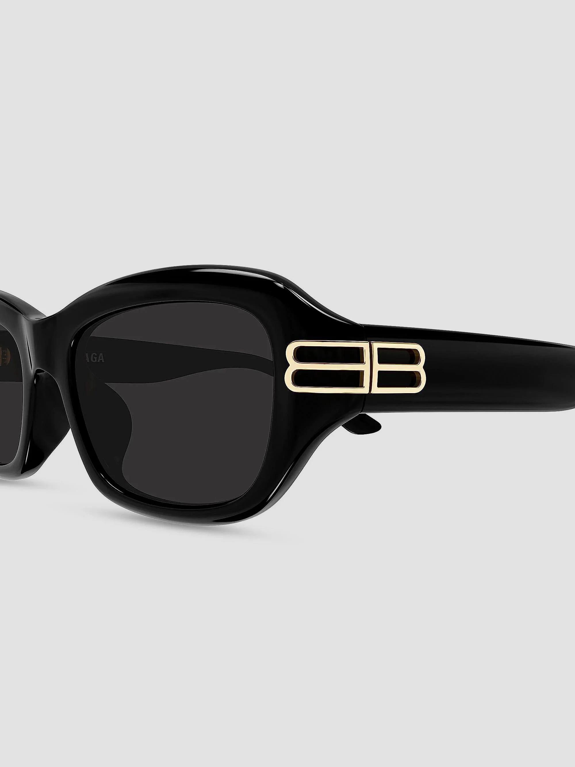 Balenciaga Casino 55MM Rectangular Sunglasses | Saks Fifth Avenue