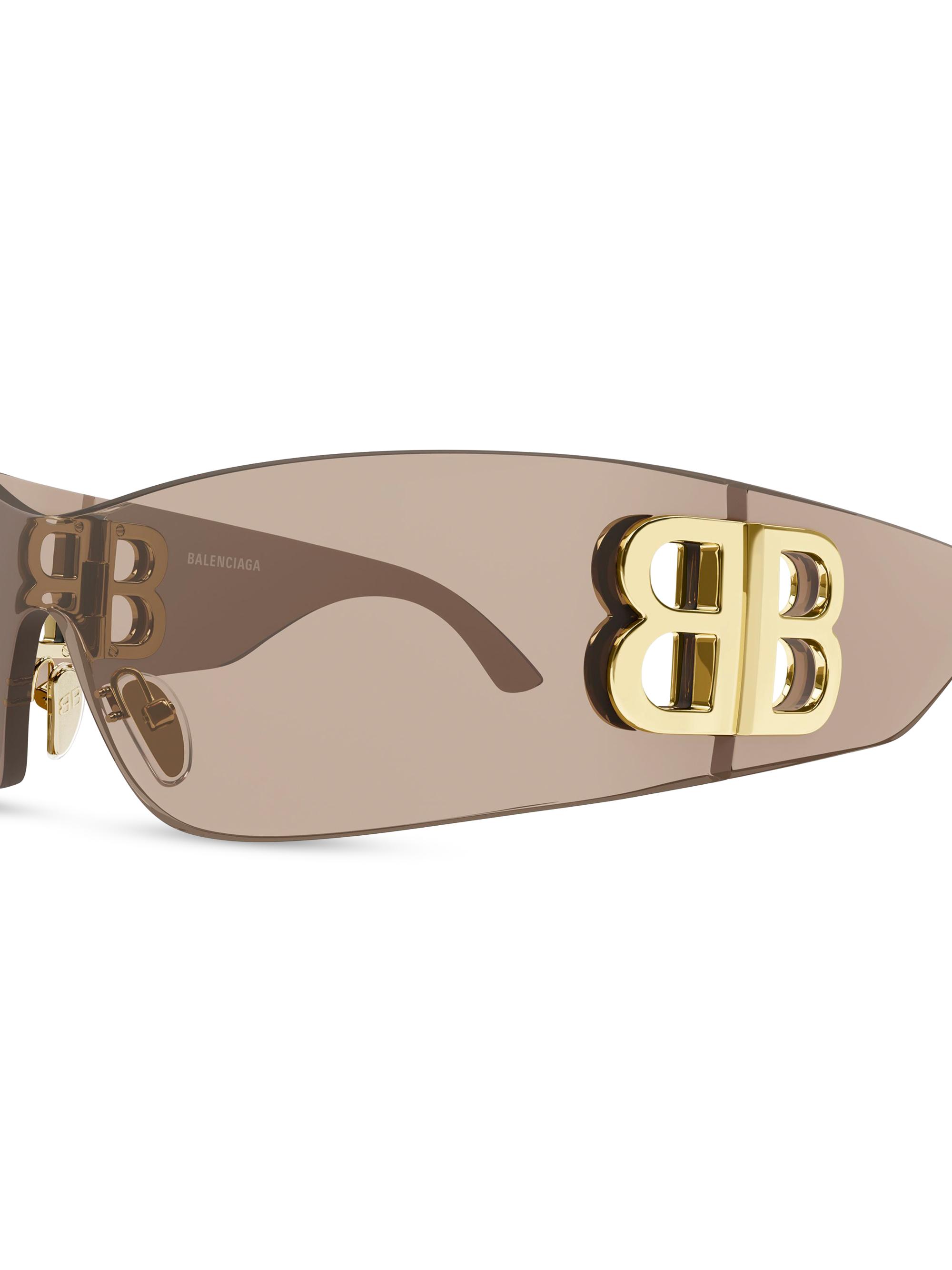Balenciaga Bossy 99MM Shield Sunglasses | Saks Fifth Avenue