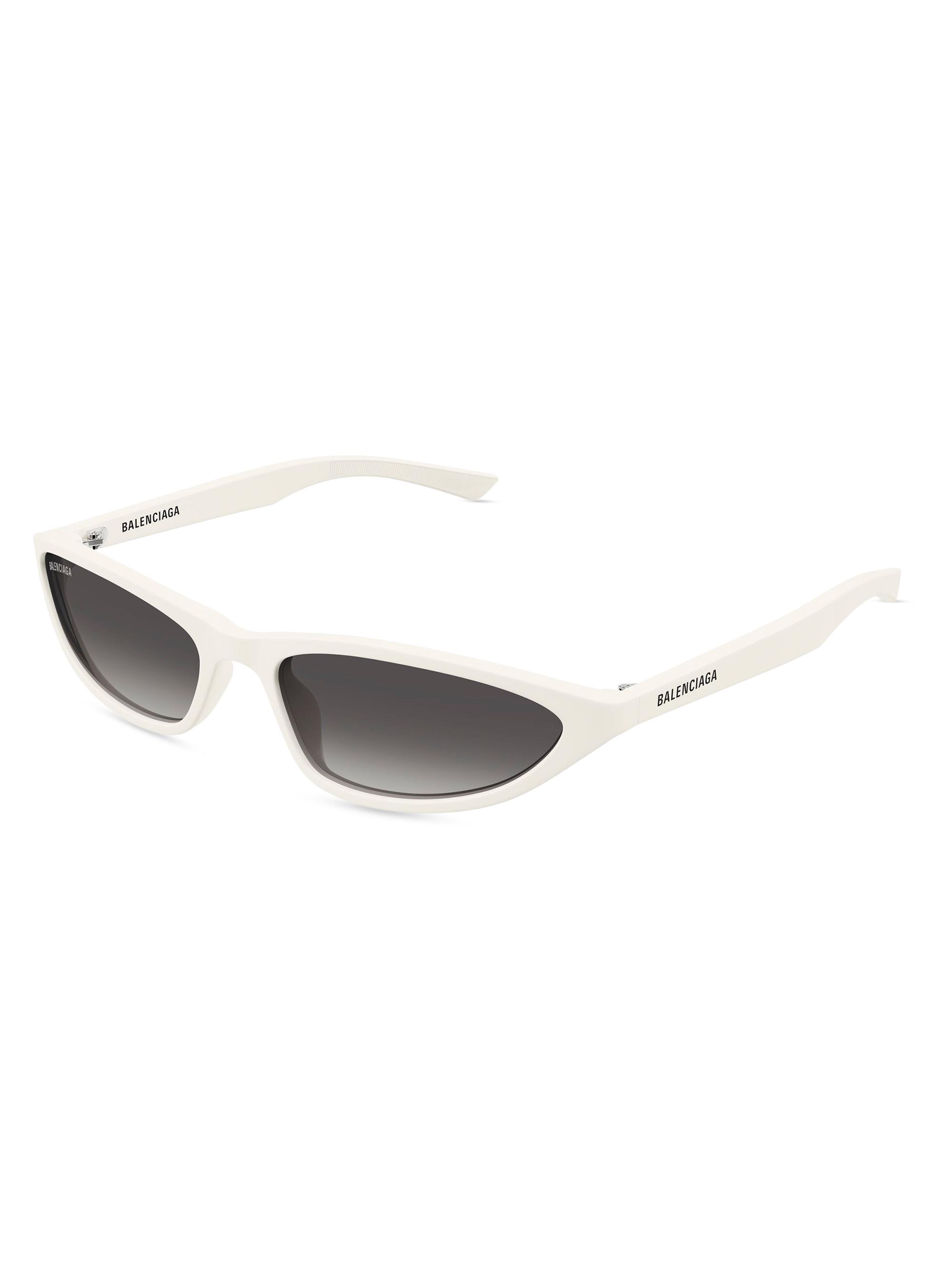 Balenciaga Women's Neo 59MM Cat-Eye Sunglasses - White Grey