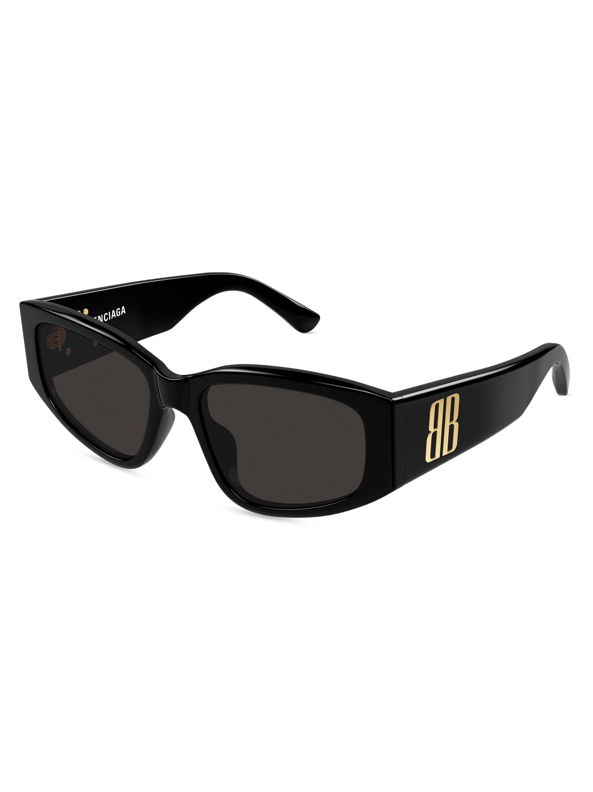 Balenciaga Bossy 58MM Rectangular Sunglasses | Saks Fifth Avenue