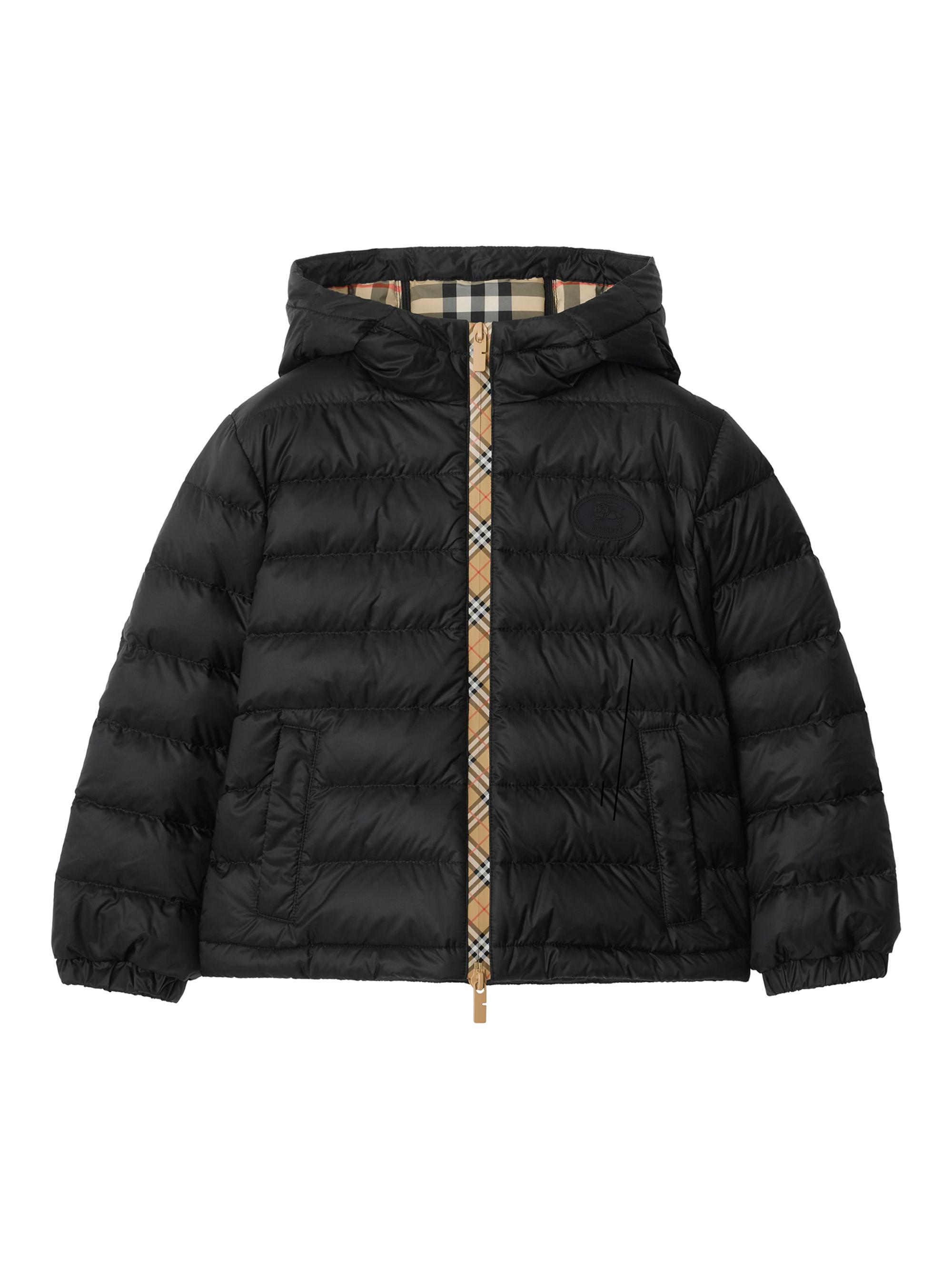 Burberry Little Boy's & Boy's Corduroy-Trimmed Quilted Jacket