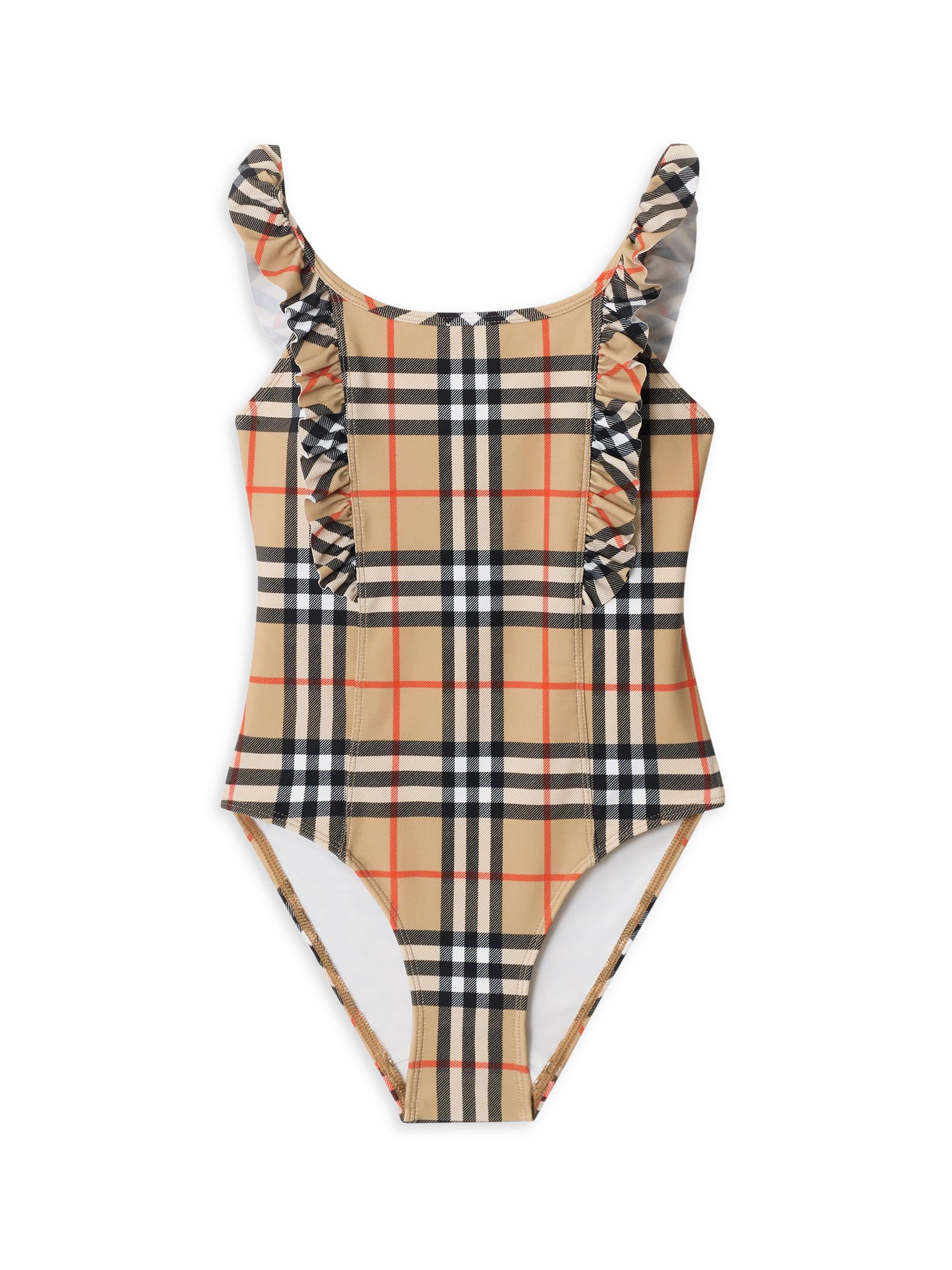Girls' Burberry Designer Swimwear & Cover-ups | Saks Fifth Avenue