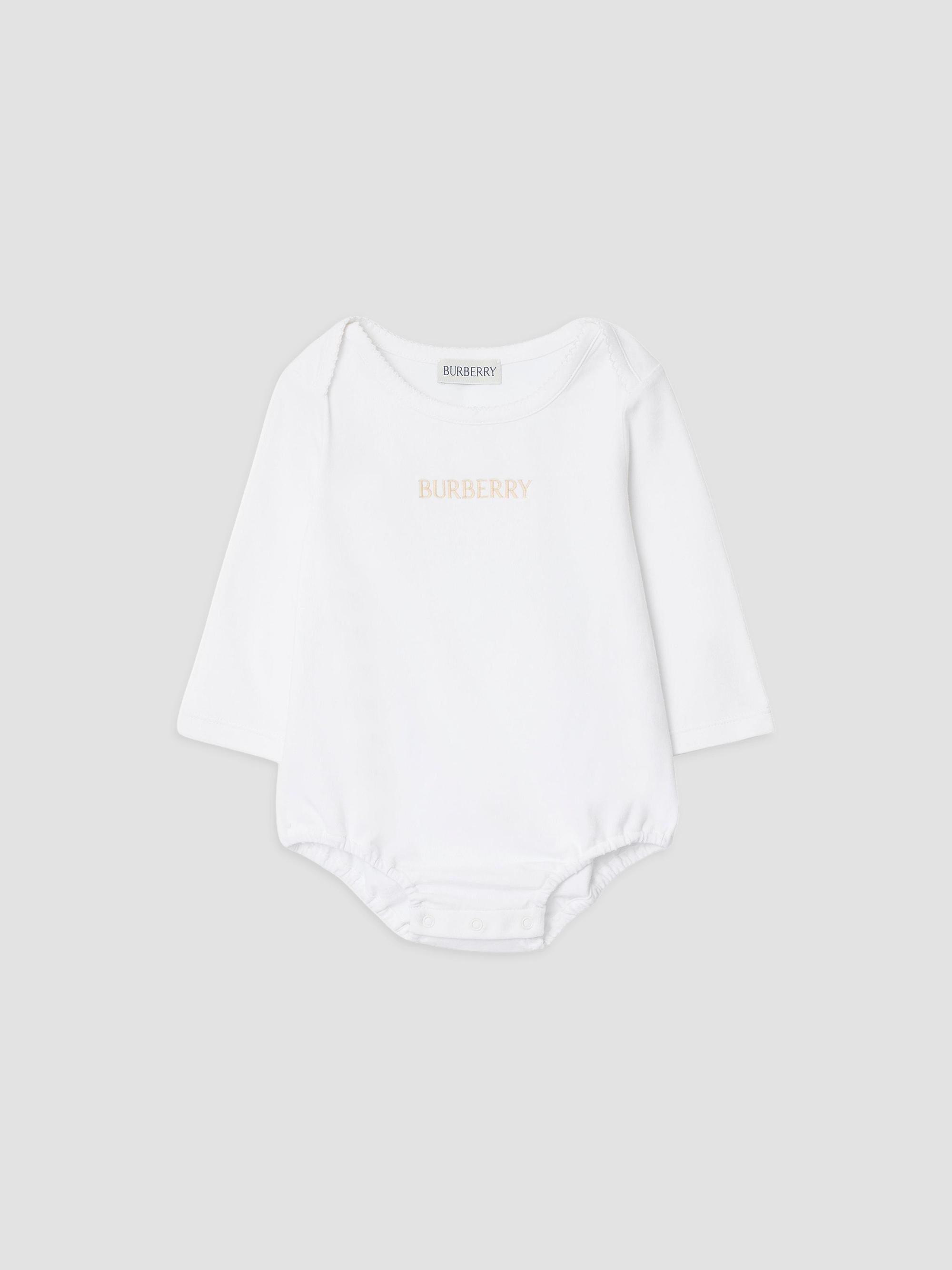 Burberry Baby Girl's Halima Check Dress, Bodysuit & Hat Set | Saks ...
