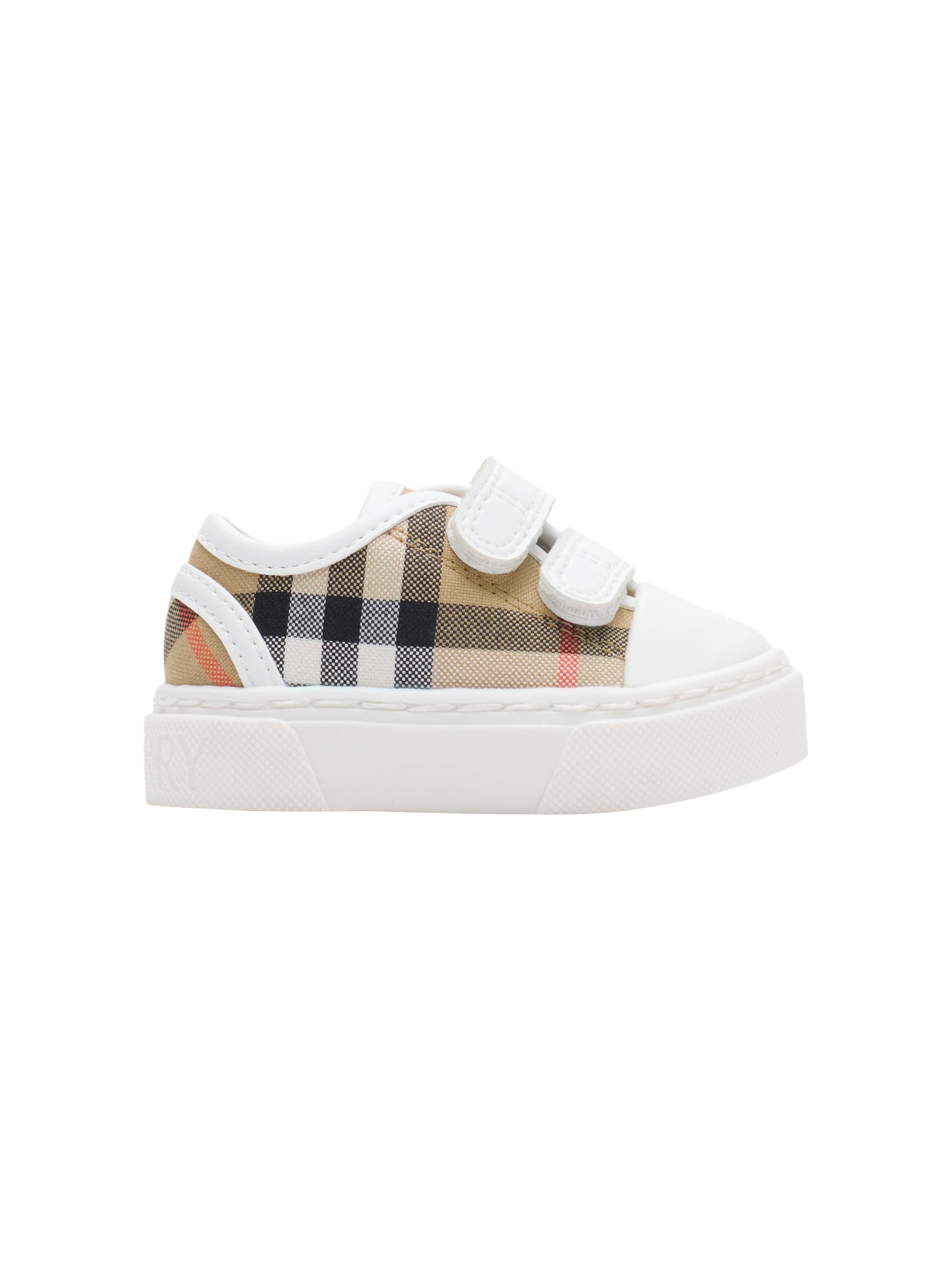 Burberry Baby's, Little Kid's & Kid's Blake Heritage Check Sneakers - Sand 9.5 (Toddler)