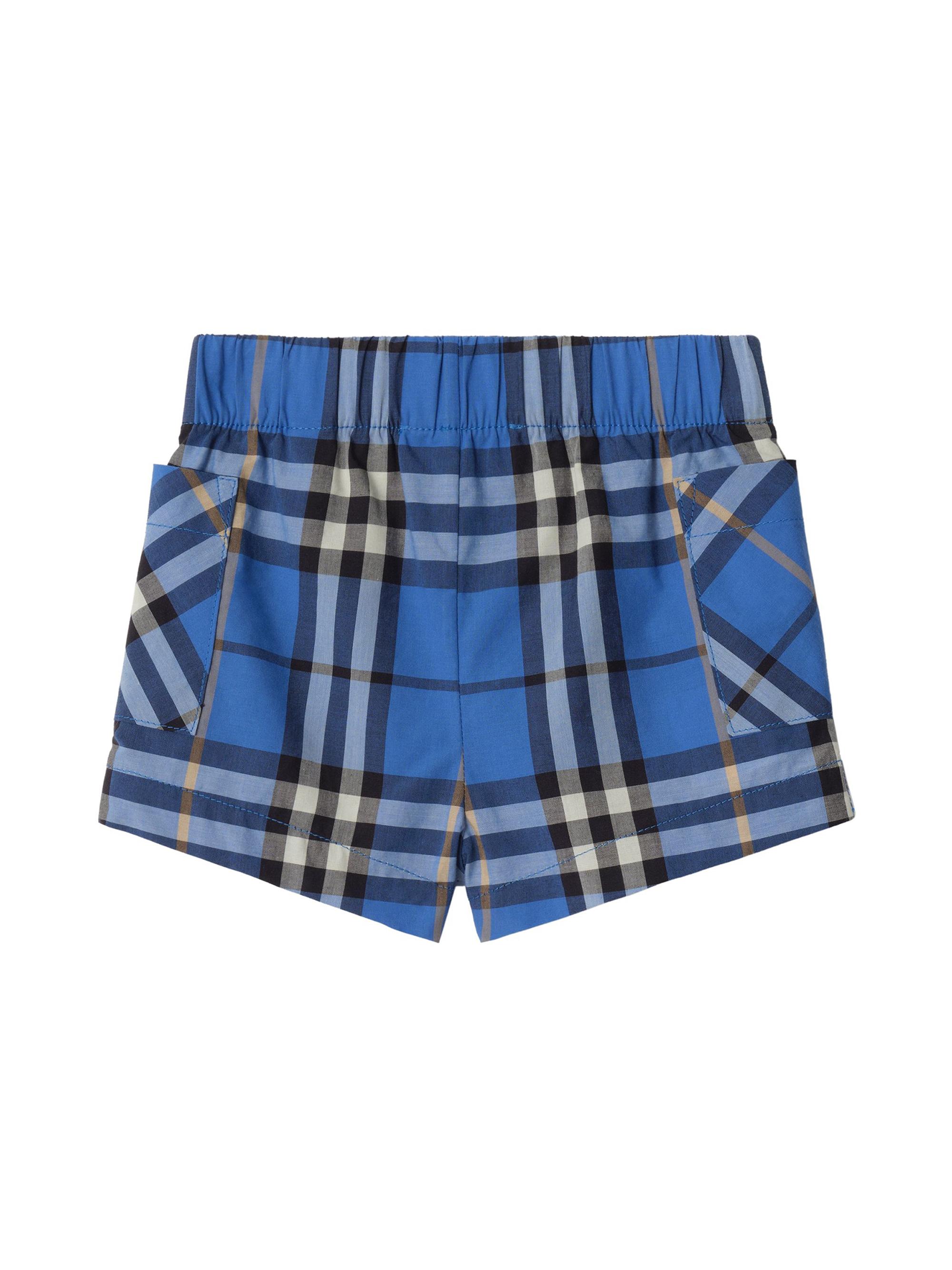 Burberry Baby Boy's Check Short-Sleeve Shirt & Short Sets | Saks