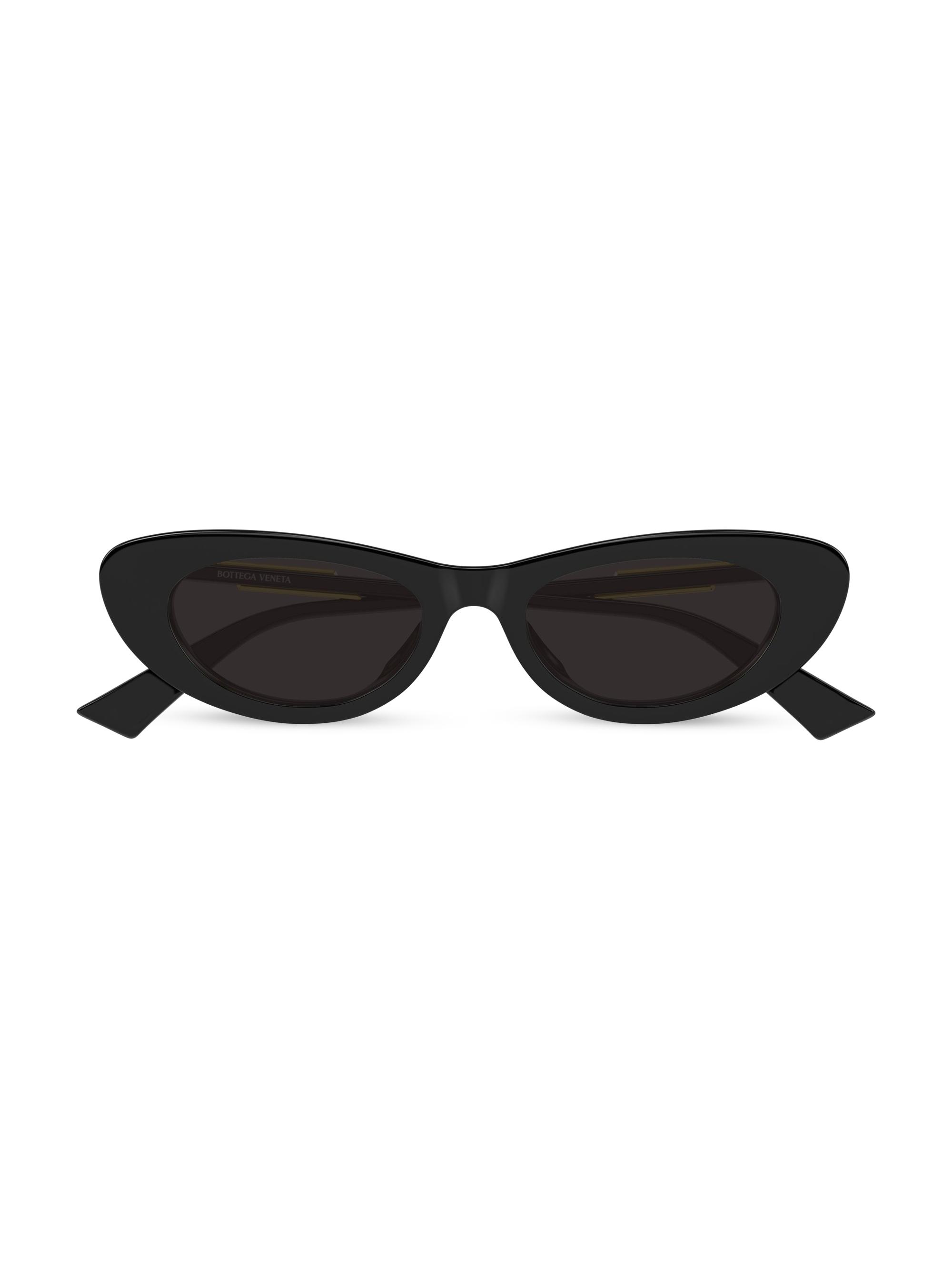 Bottega Veneta Snap Ribbon 51MM Cat-Eye Sunglasses | Saks Fifth Avenue
