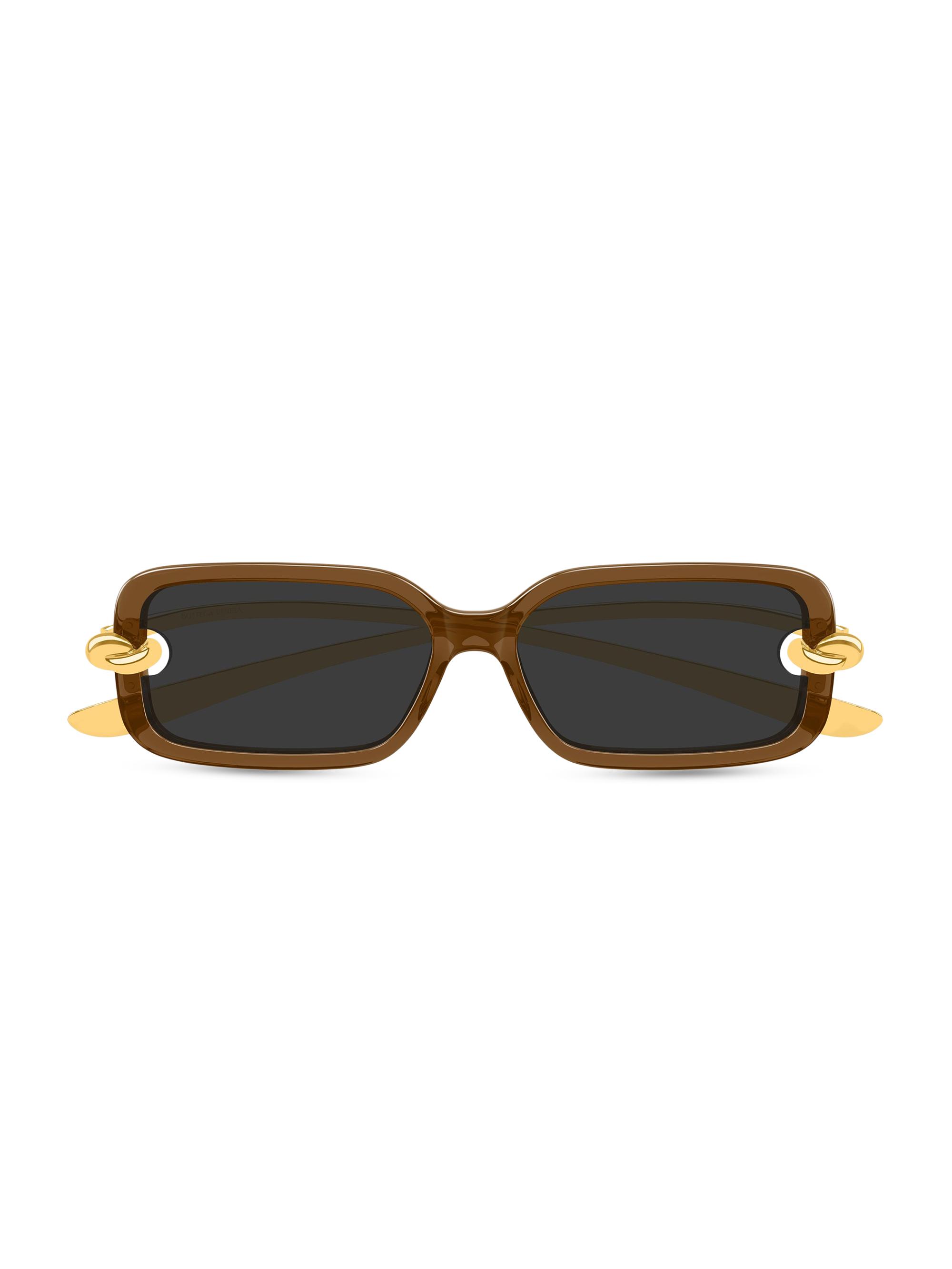 【R様成約】Bottega Veneta Knot 75ml Bottega Veneta Knot 56MM Rectangular Sunglasses | Saks Fifth Avenue