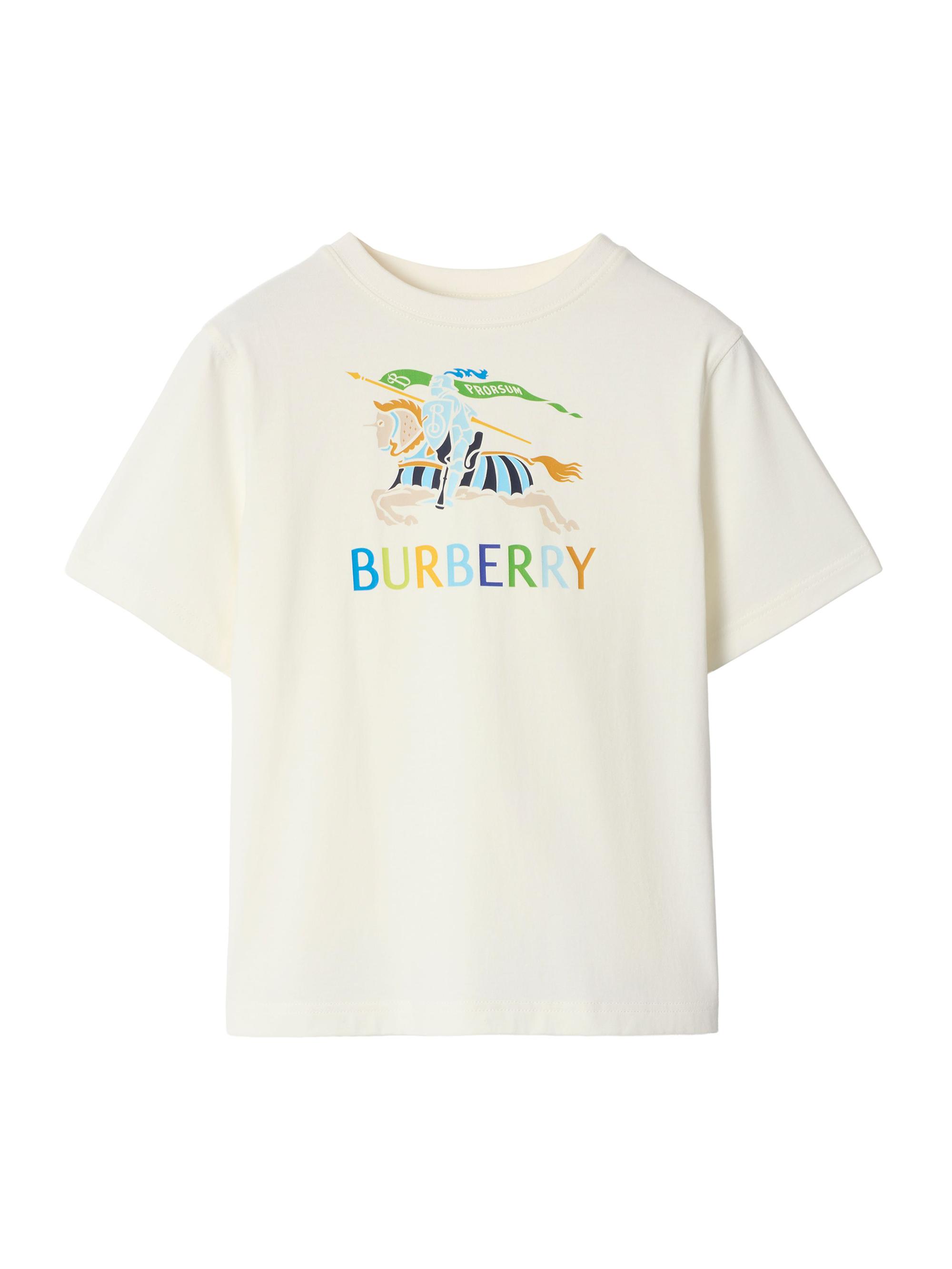 Burberry Little Boy's & Boy's EKD Cotton T-Shirt - Chalk White