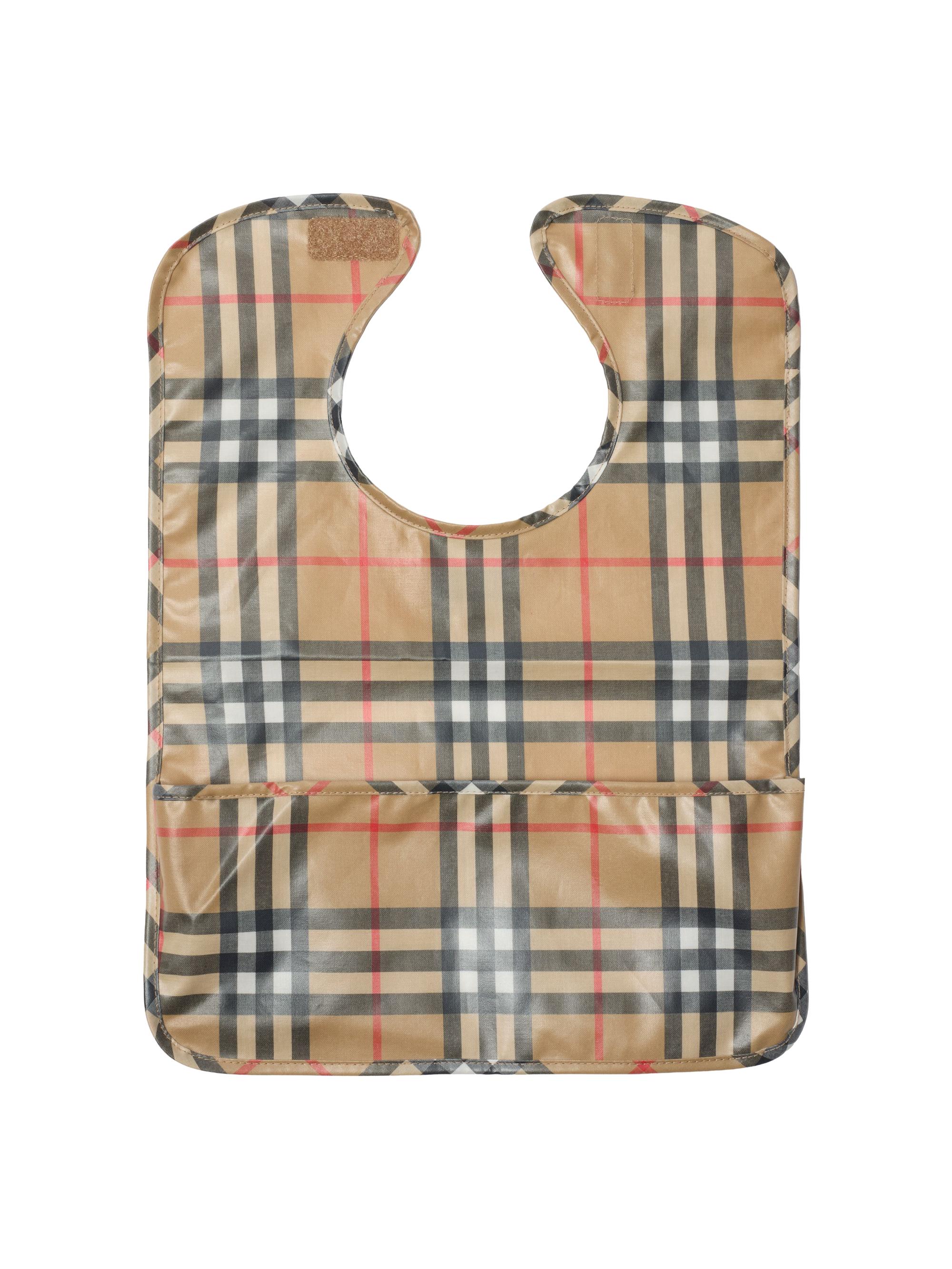 Burberry Baby's Wesley Check Coated Cotton Bib | Saks Fifth Avenue
