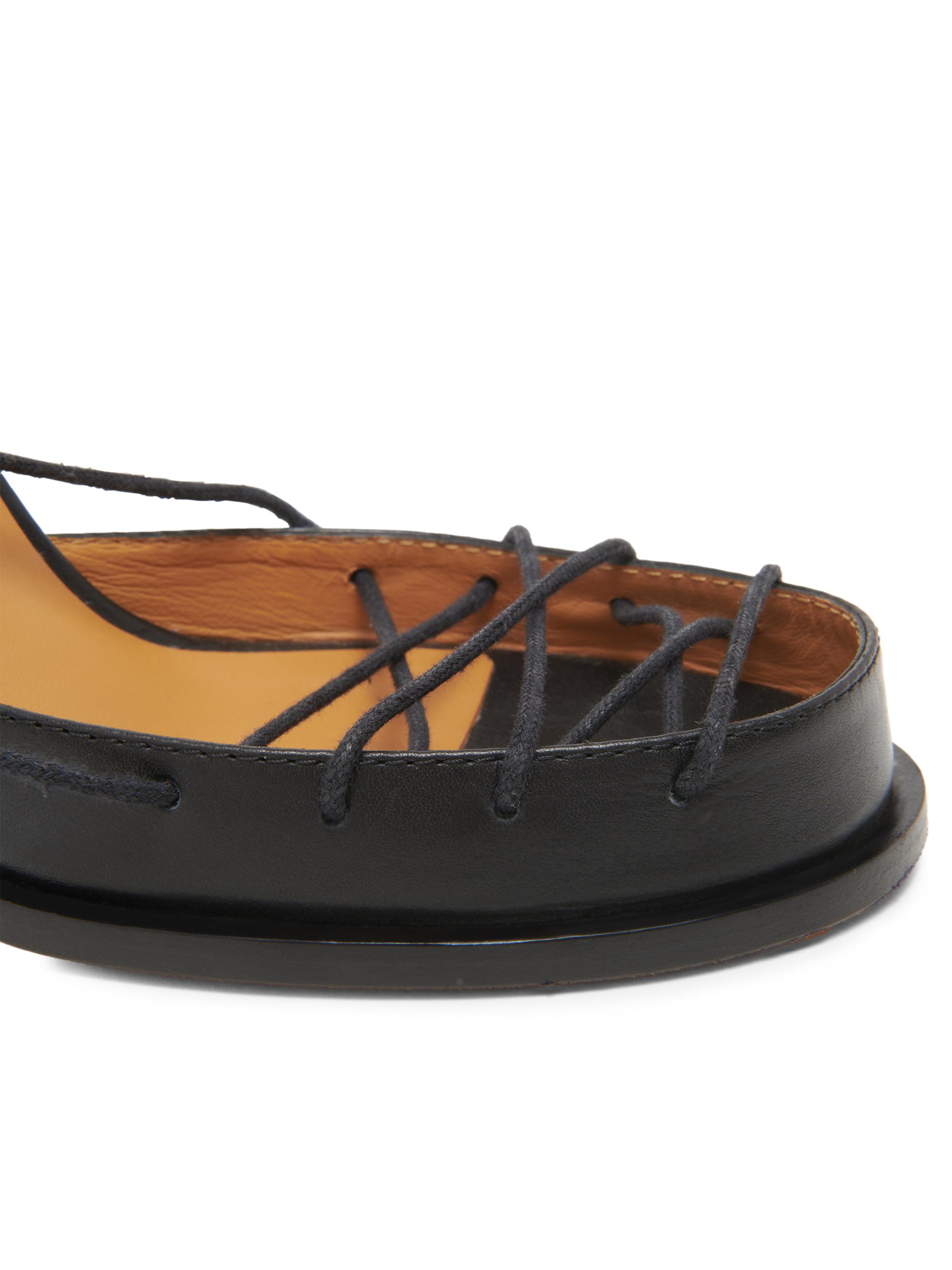 Moschino 105MM Strappy Leather Sandals | Saks Fifth Avenue