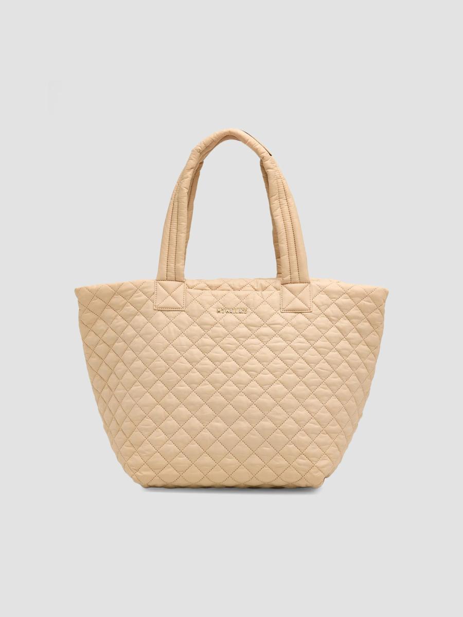 Mz Wallace Women's Medium Metro Tote Deluxe In Buff
