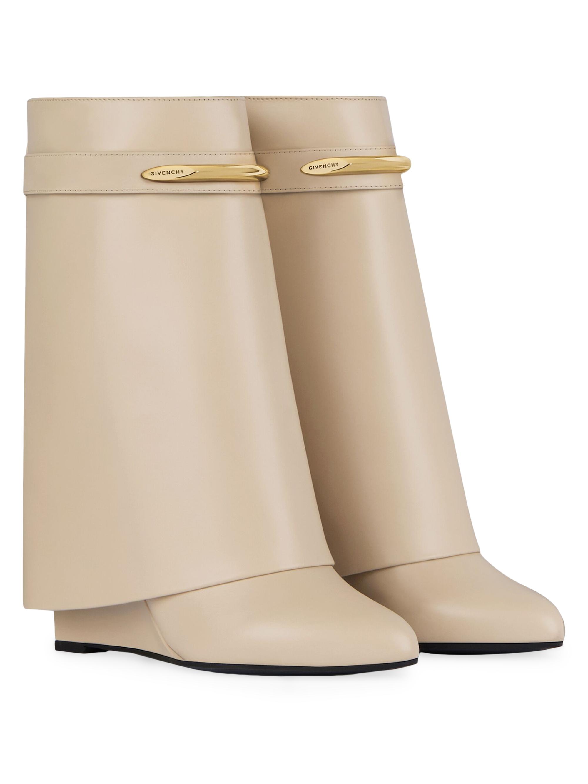 Givenchy Shark Ankle Boots in Leather | Saks Fifth Avenue