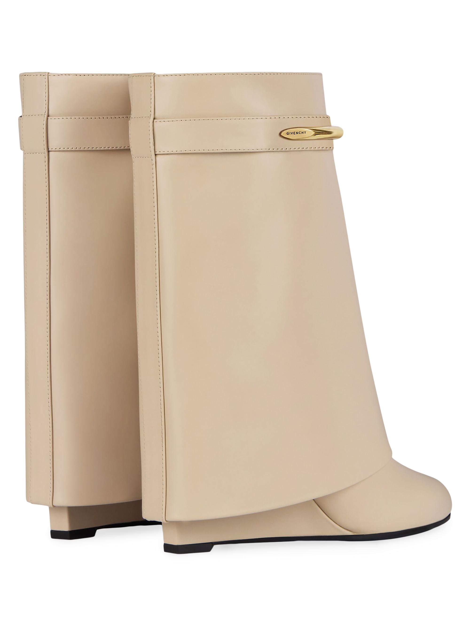 Givenchy Shark Ankle Boots in Leather | Saks Fifth Avenue