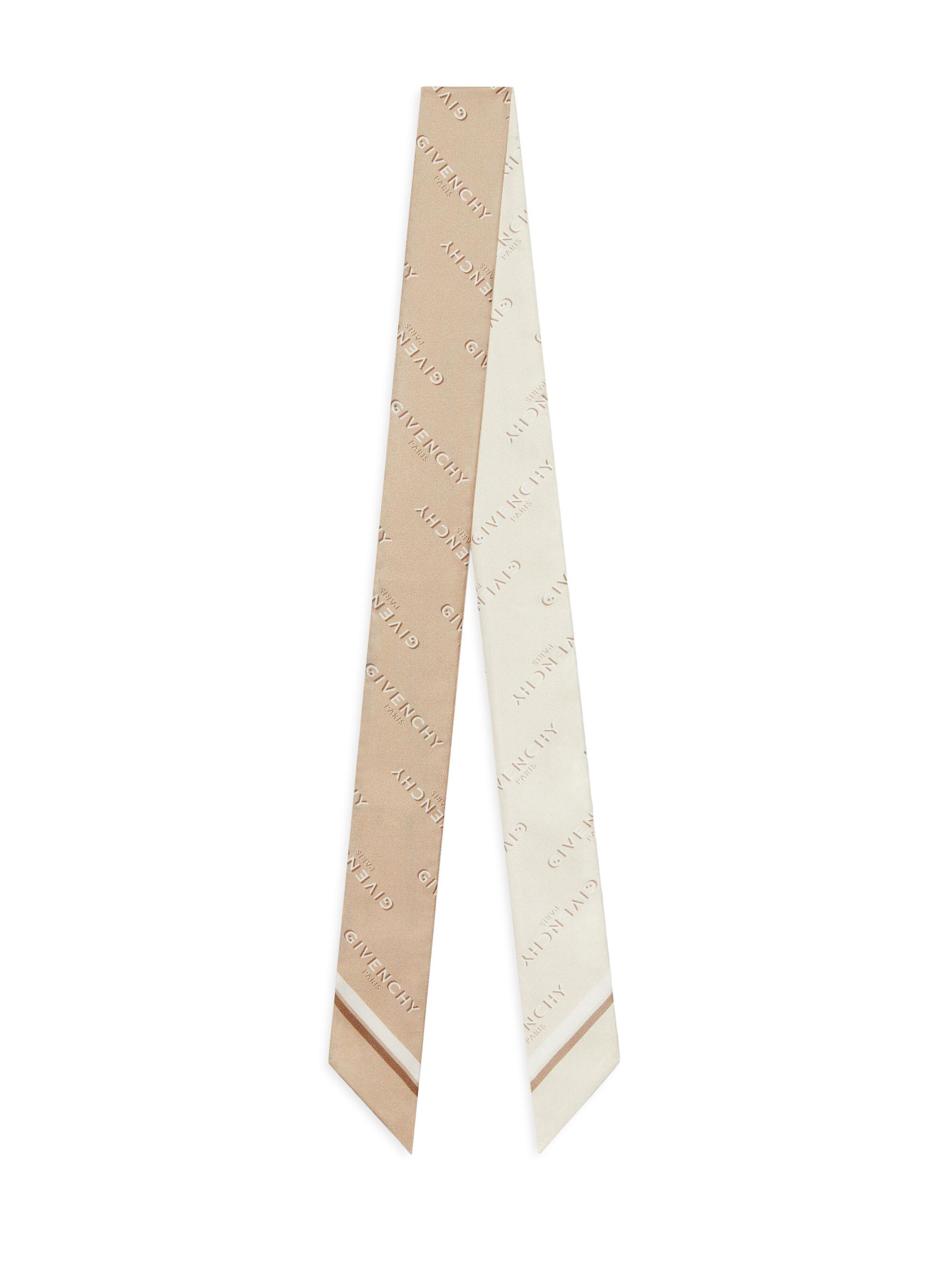 Givenchy Women's Shadow Bandeau in Silk - Ecru