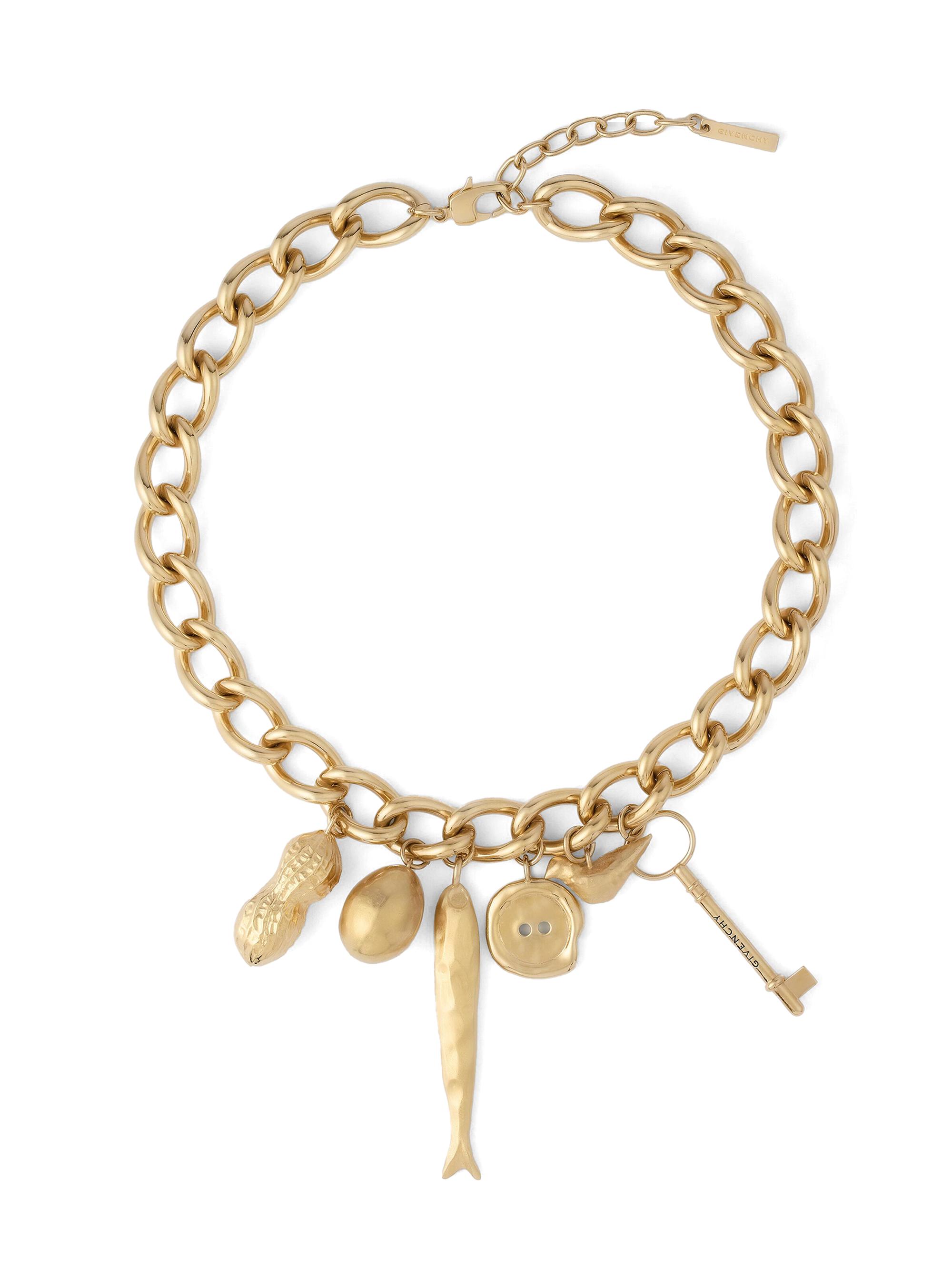 Givenchy Women's Lucky Charms Necklace in Metal - Golden Yellow