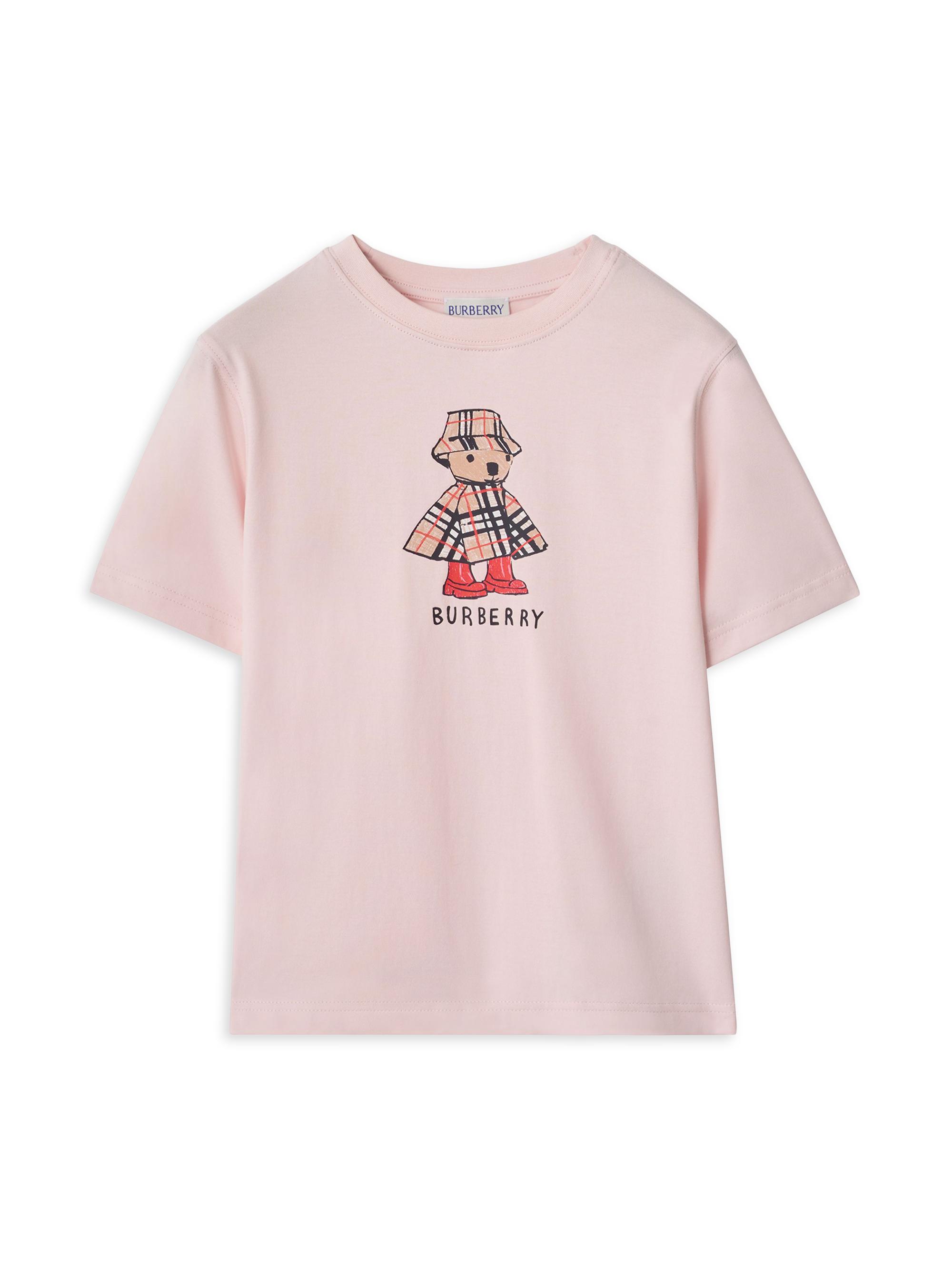 Burberry Baby Girl's, Little Girl's & Girl's Cedar Rainy Day Bear Cotton T-Shirt - Ice Pink 6 Months