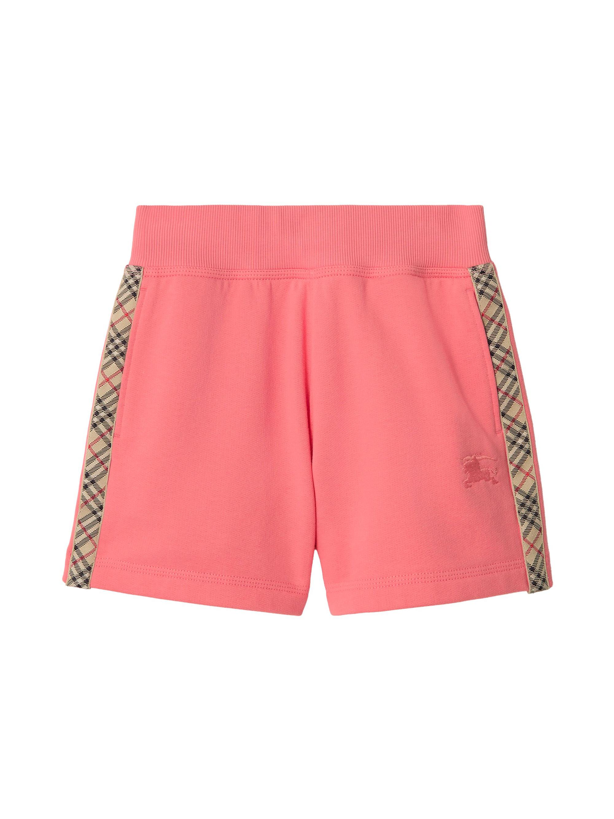 Burberry Baby Girl's, LIttle Girl's & Girl's Caterina Check Tape Shorts - Pale Hibiscus