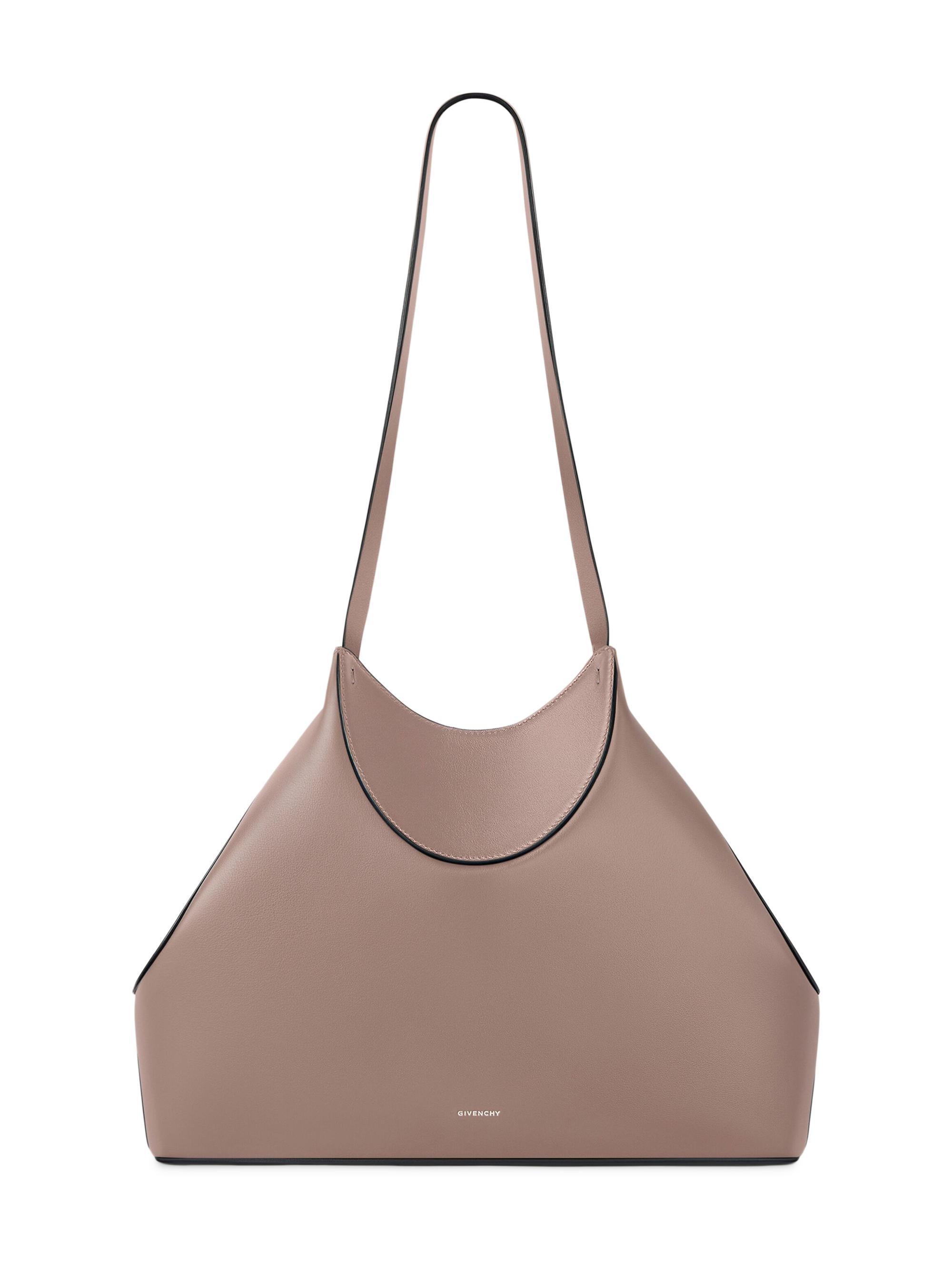 Givenchy Women's  Facet Tote Bag in Grained Leather - Taupe