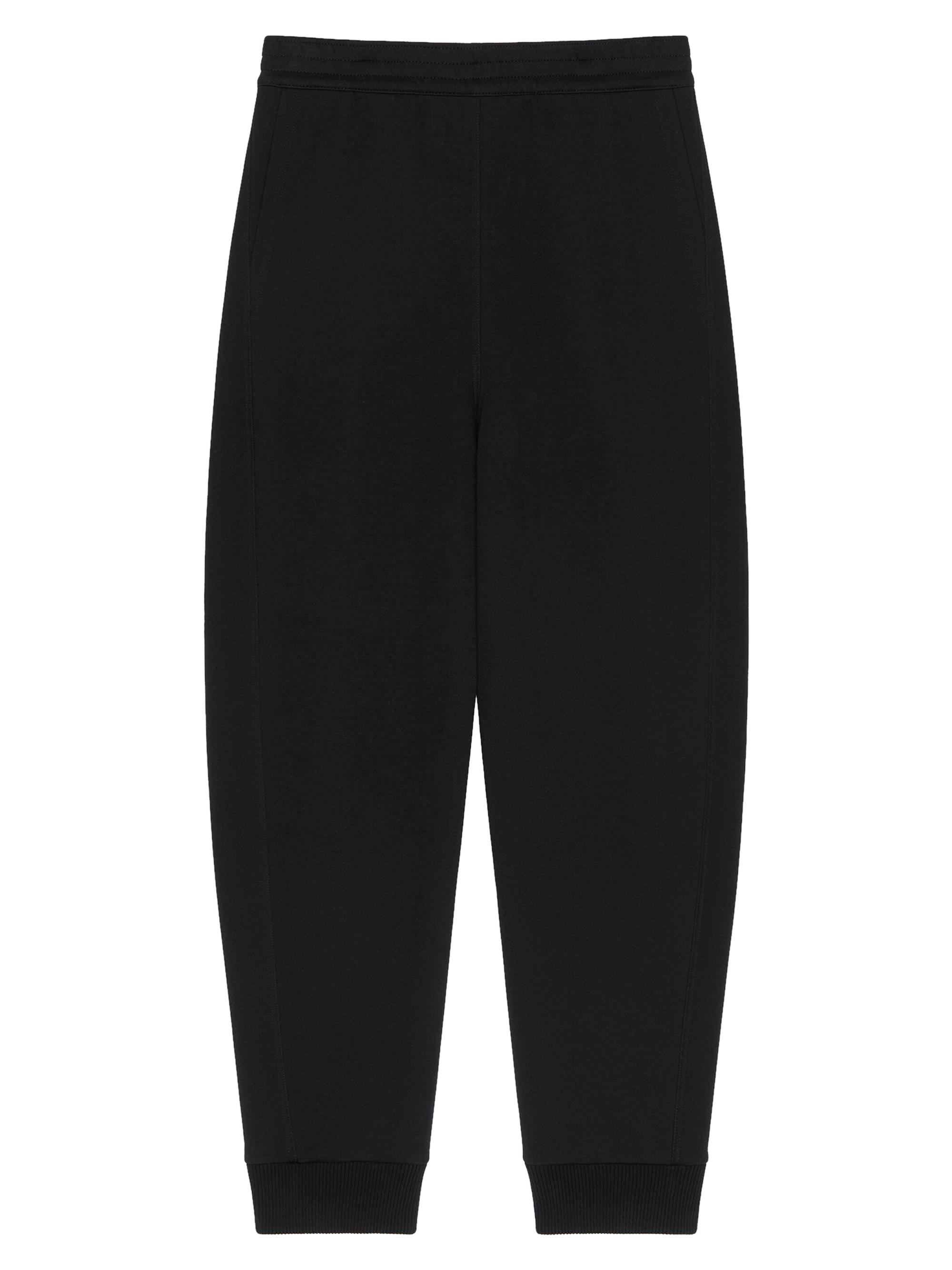 Givenchy Men's Couture Seam Joggers in Scuba - Black Dark Grey