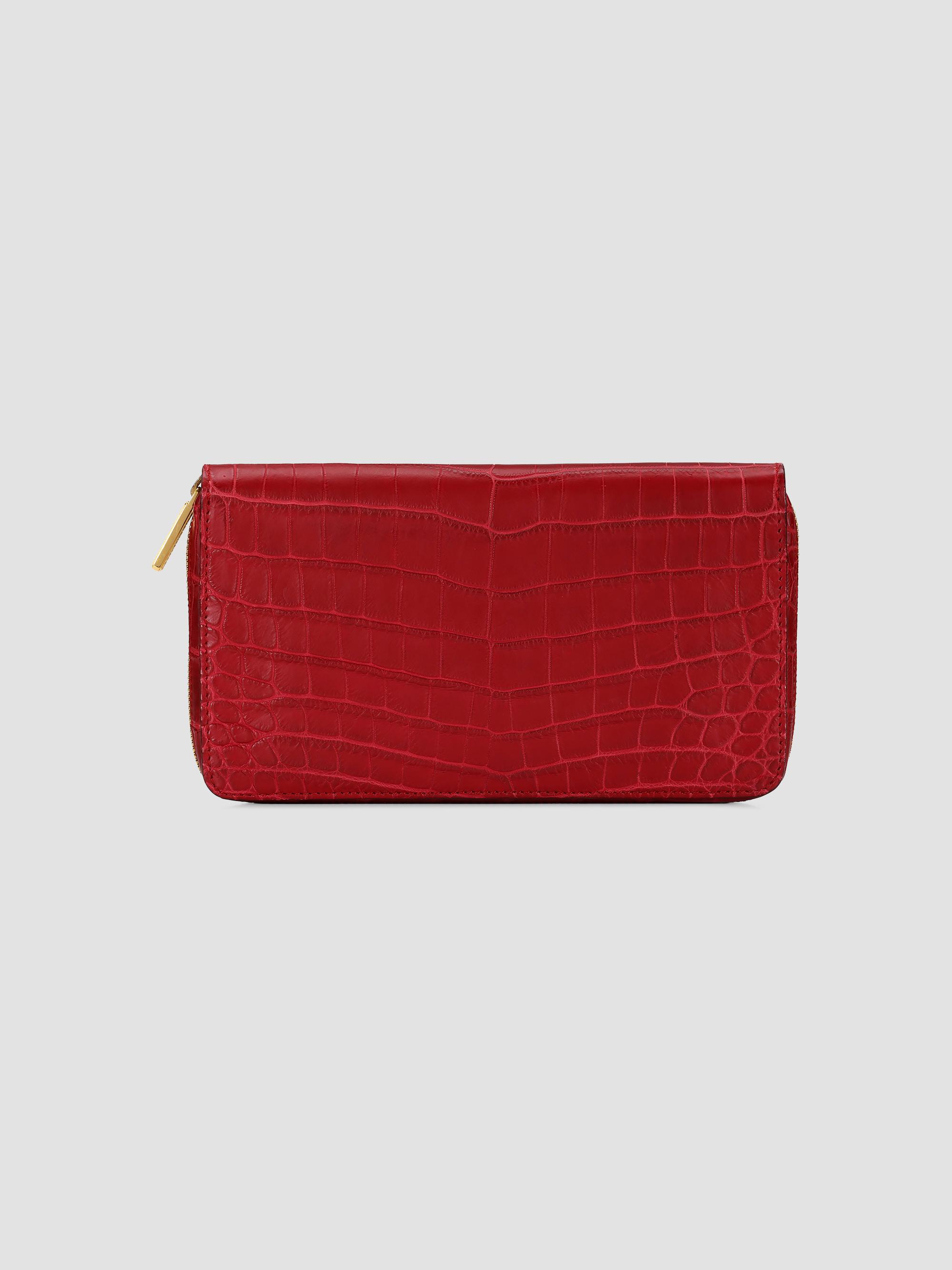 Stefano Ricci Men's Crocodile and Calf Leather Bag - Merlot Red | Thumbnail 2