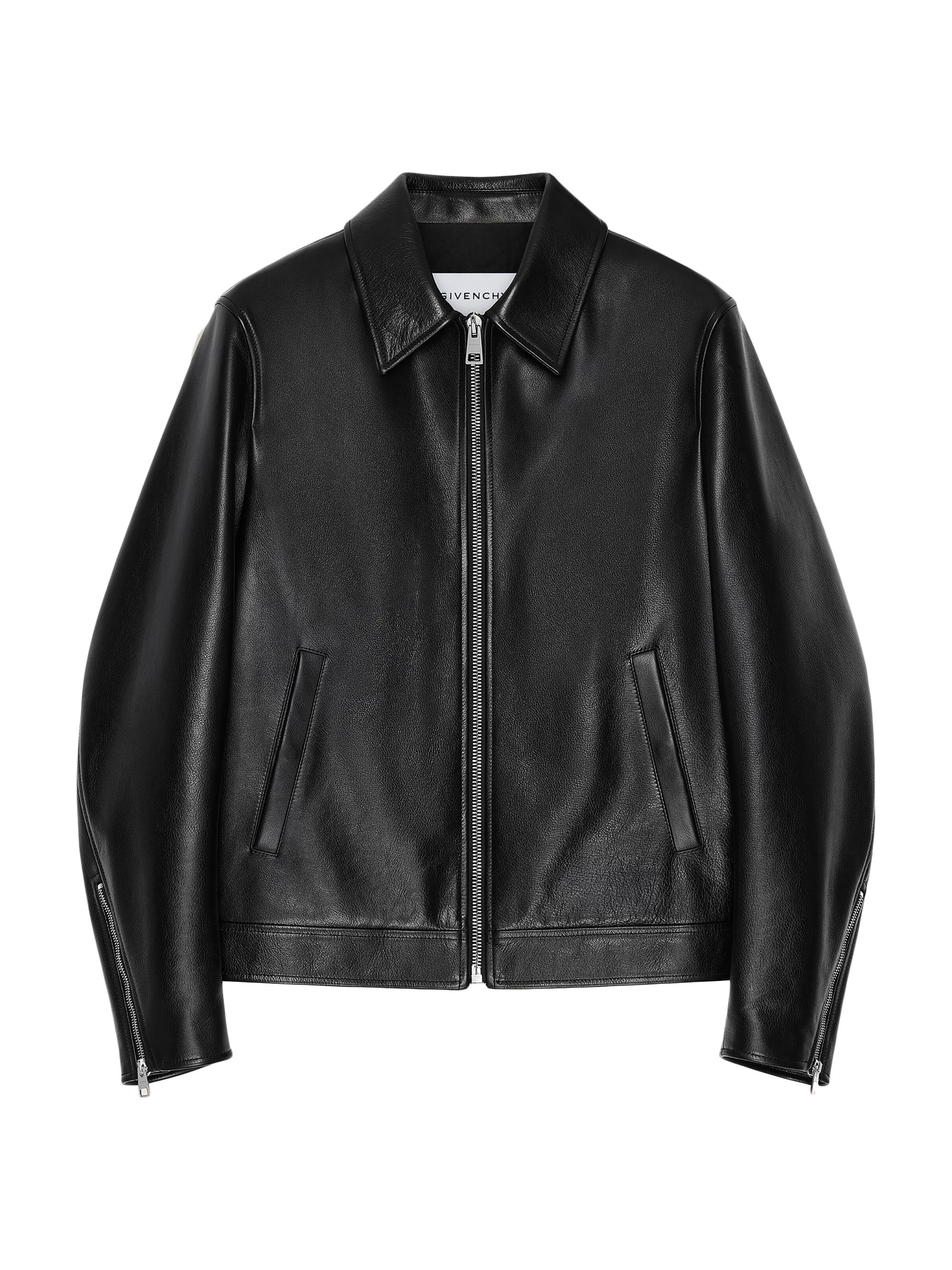 Givenchy Peacoat In Leather | Saks Fifth Avenue