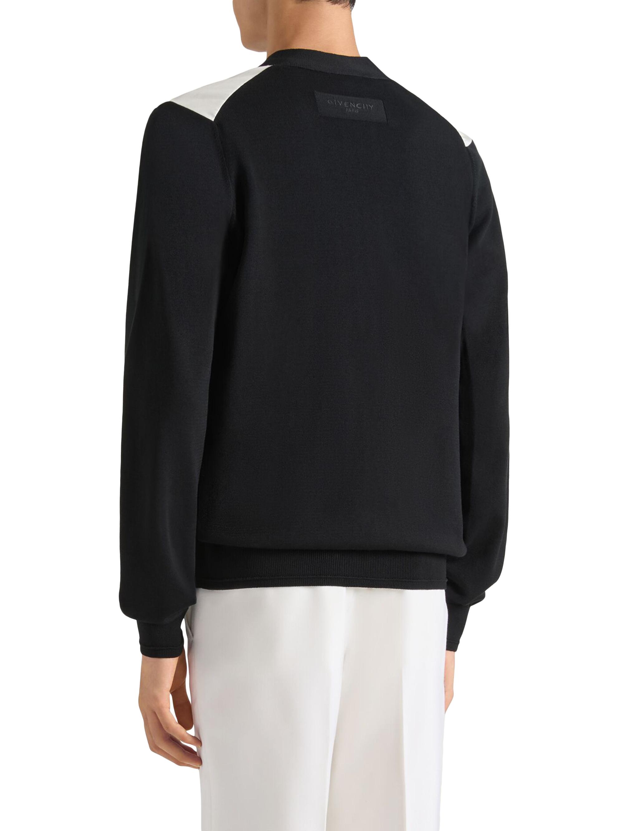GIVENCHY ジバンシー スウェット スタジャン カーディガン XS Givenchy Cardigan in Cotton Knit with Flowers Print | Saks Fifth