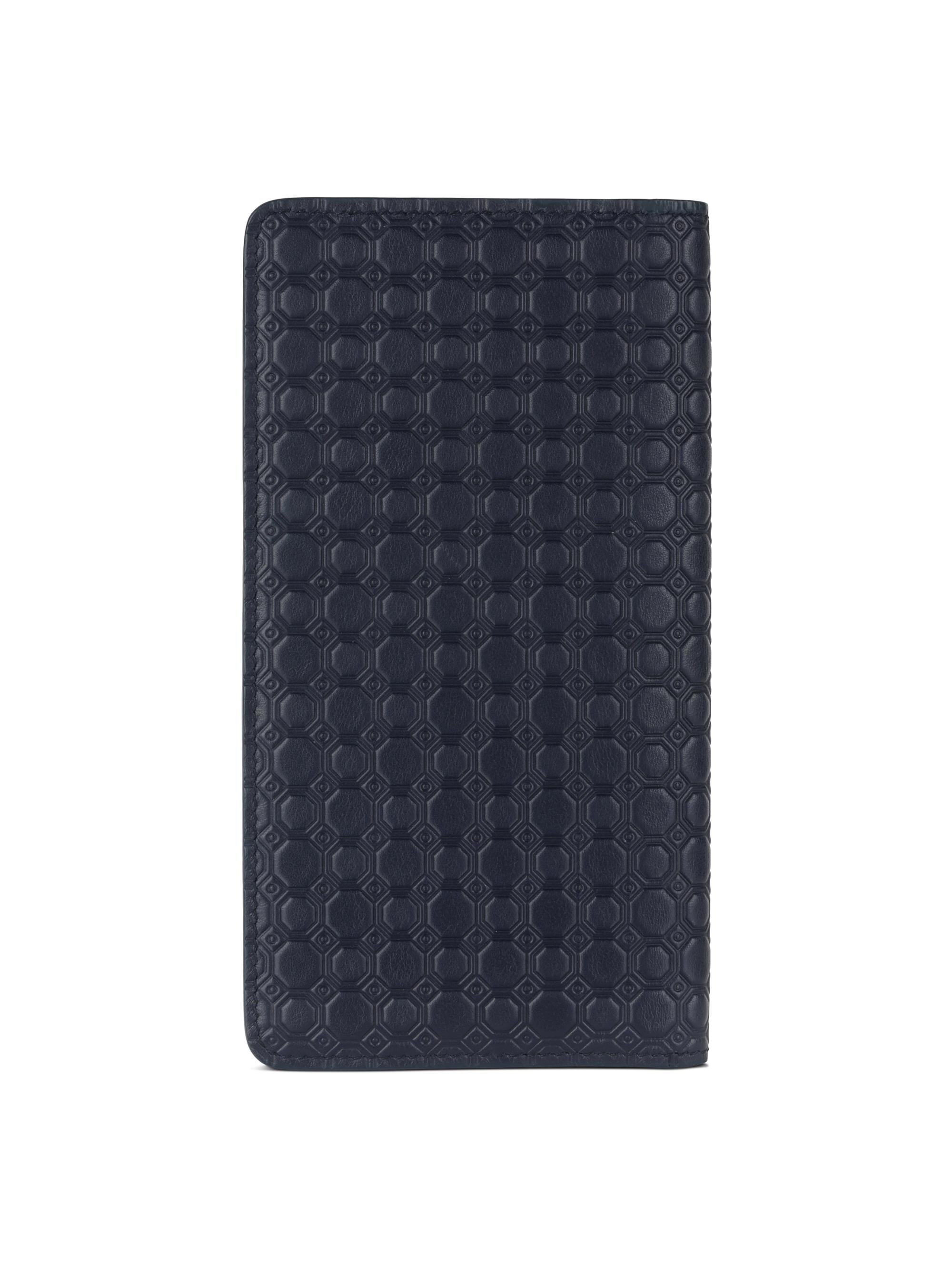 Stefano Ricci Men's Sophisticated Leather Document Holder - Dark Blue