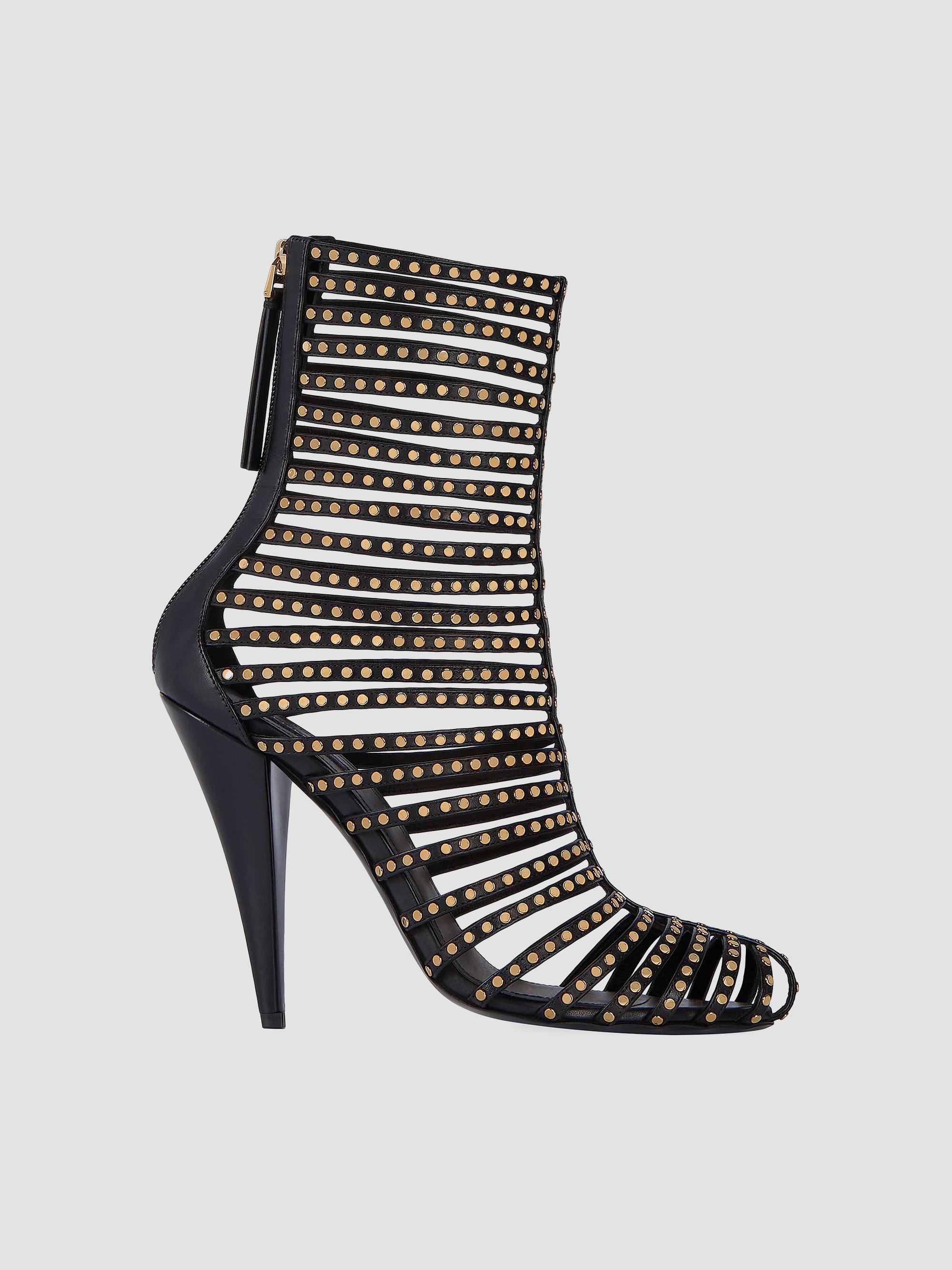 Givenchy Cage Ankle Boots in Leather | Saks Fifth Avenue