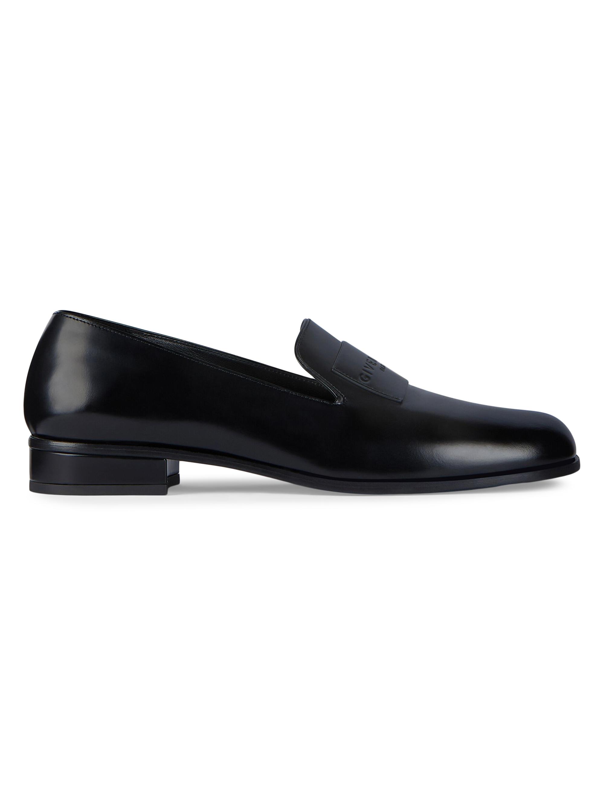Miu Miu Laced Fumé Leather Loafers | Saks Fifth Avenue