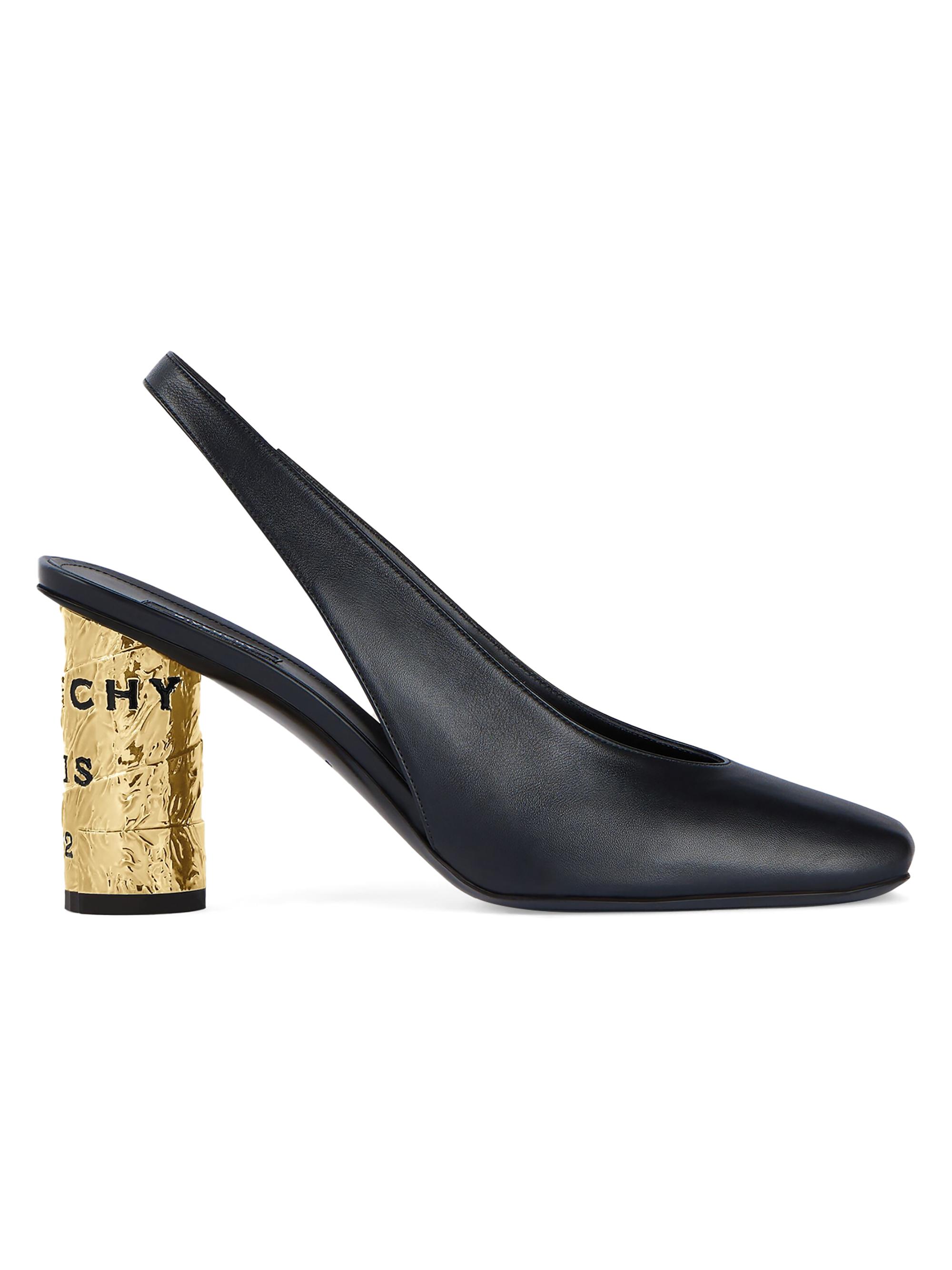Givenchy Women's Tape Slingbacks in Leather - Black