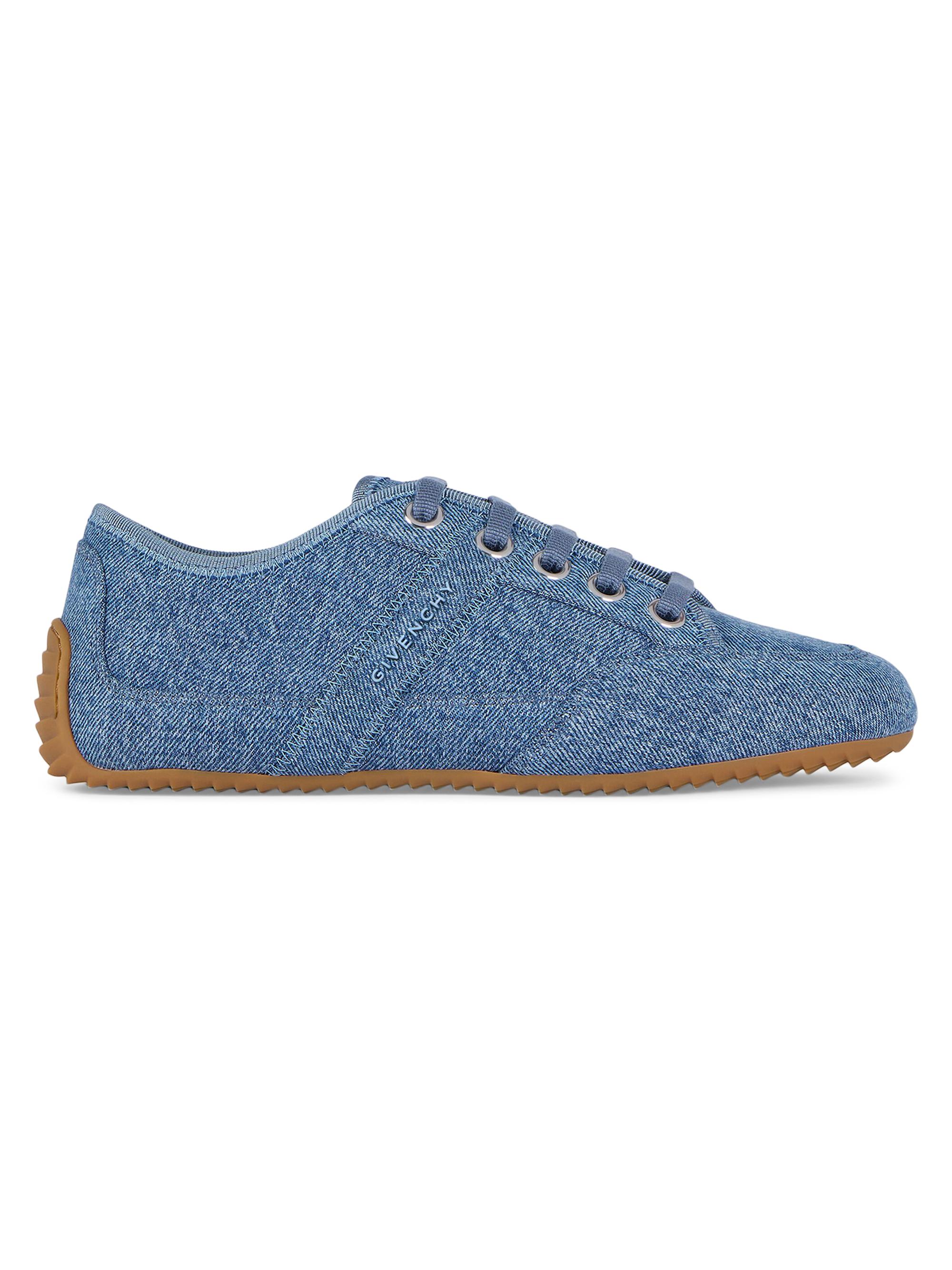 Givenchy Women's Slim Sneakers in Denim - Denim Blue