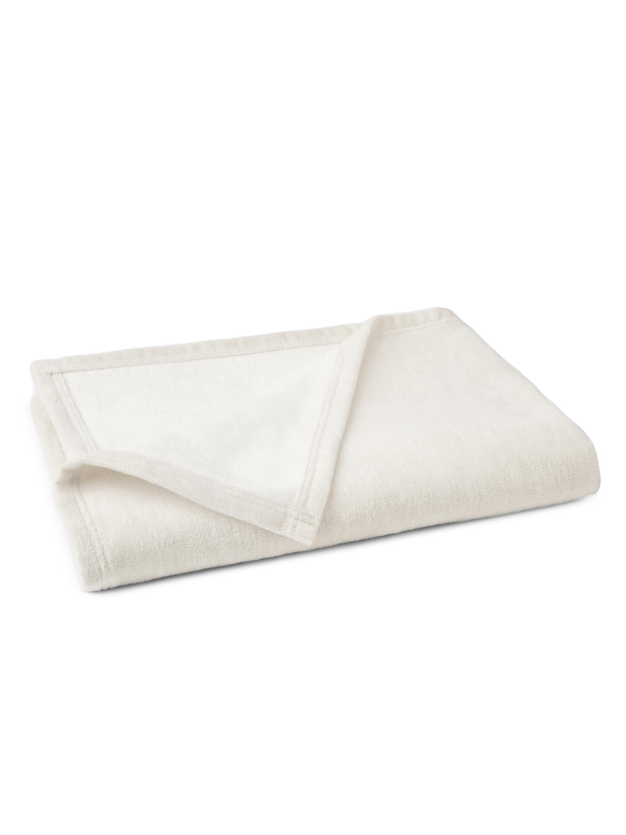 Coyuchi Full Circle Cotton Throw - Oatmeal