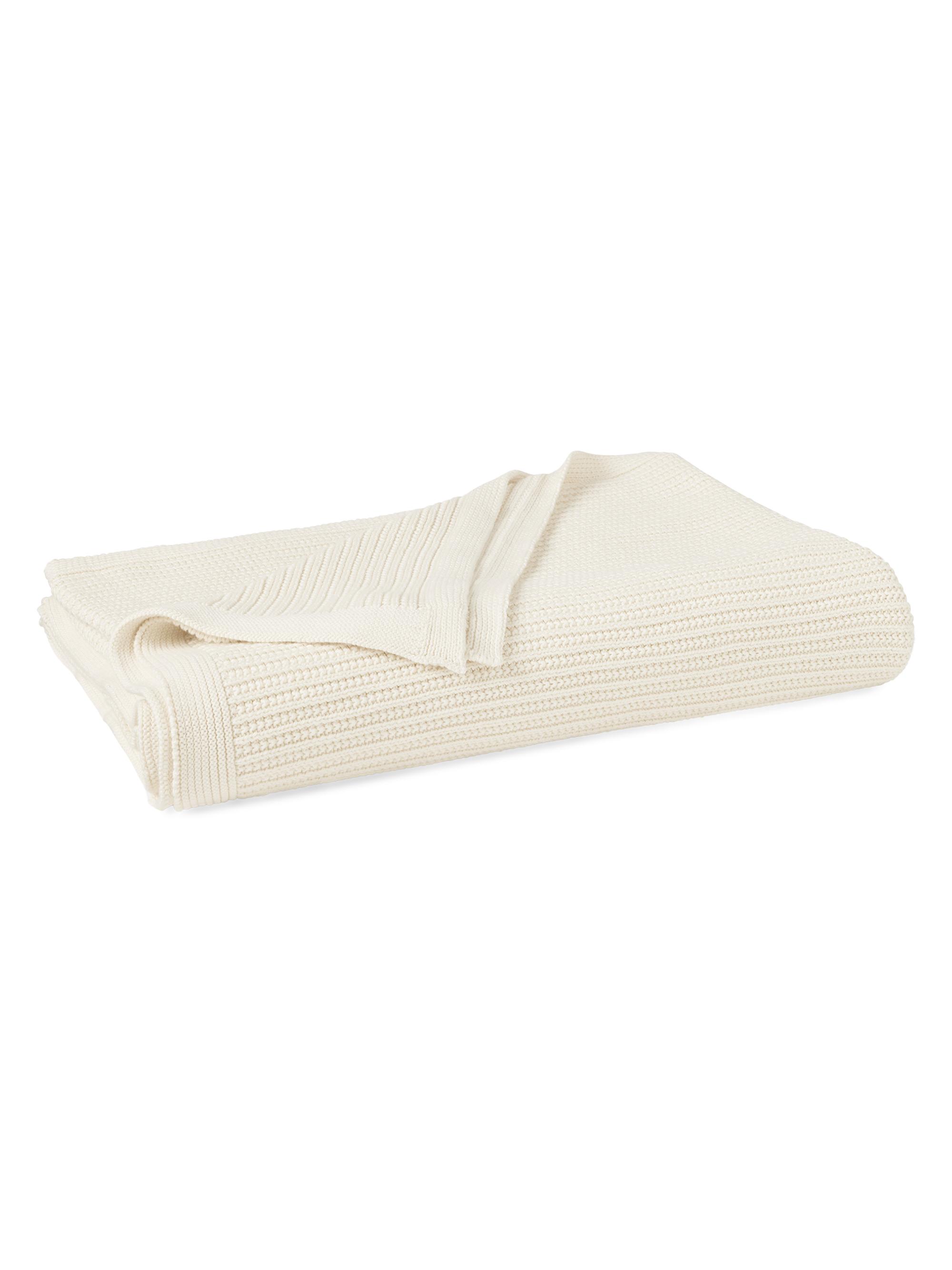 Coyuchi Linea Organic Knit Throw - Undyed