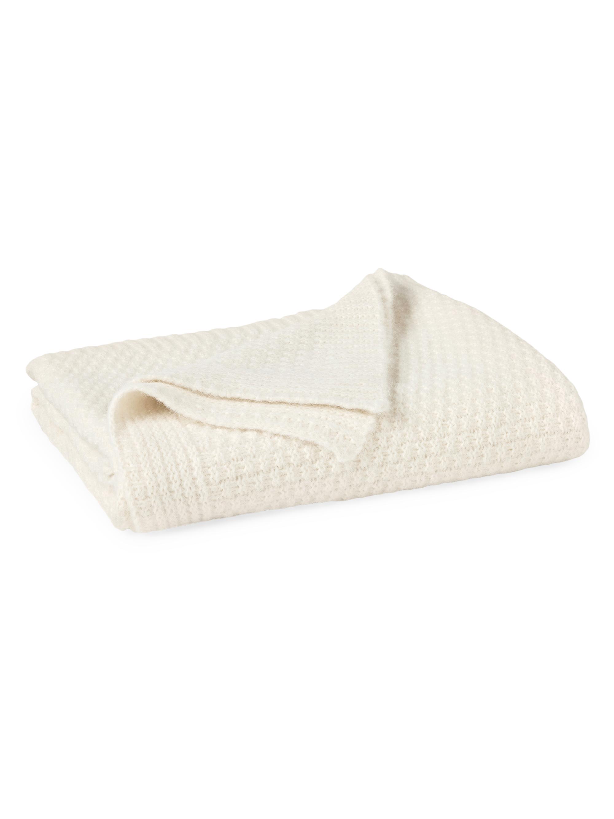 Coyuchi Cordillera Alpaca Cotton Knit Throw -